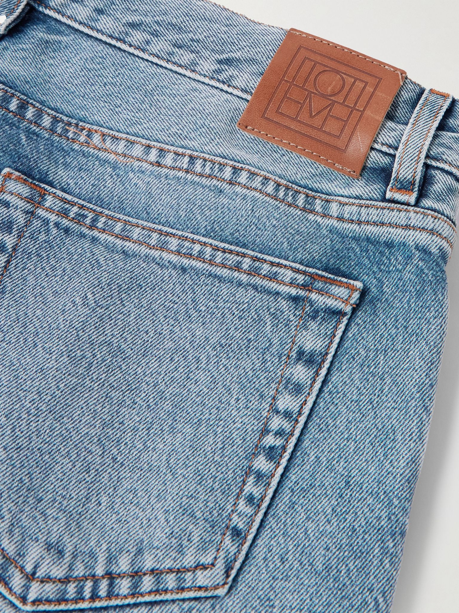 Garderob organic low-rise straight-leg jeans Light denim - 5