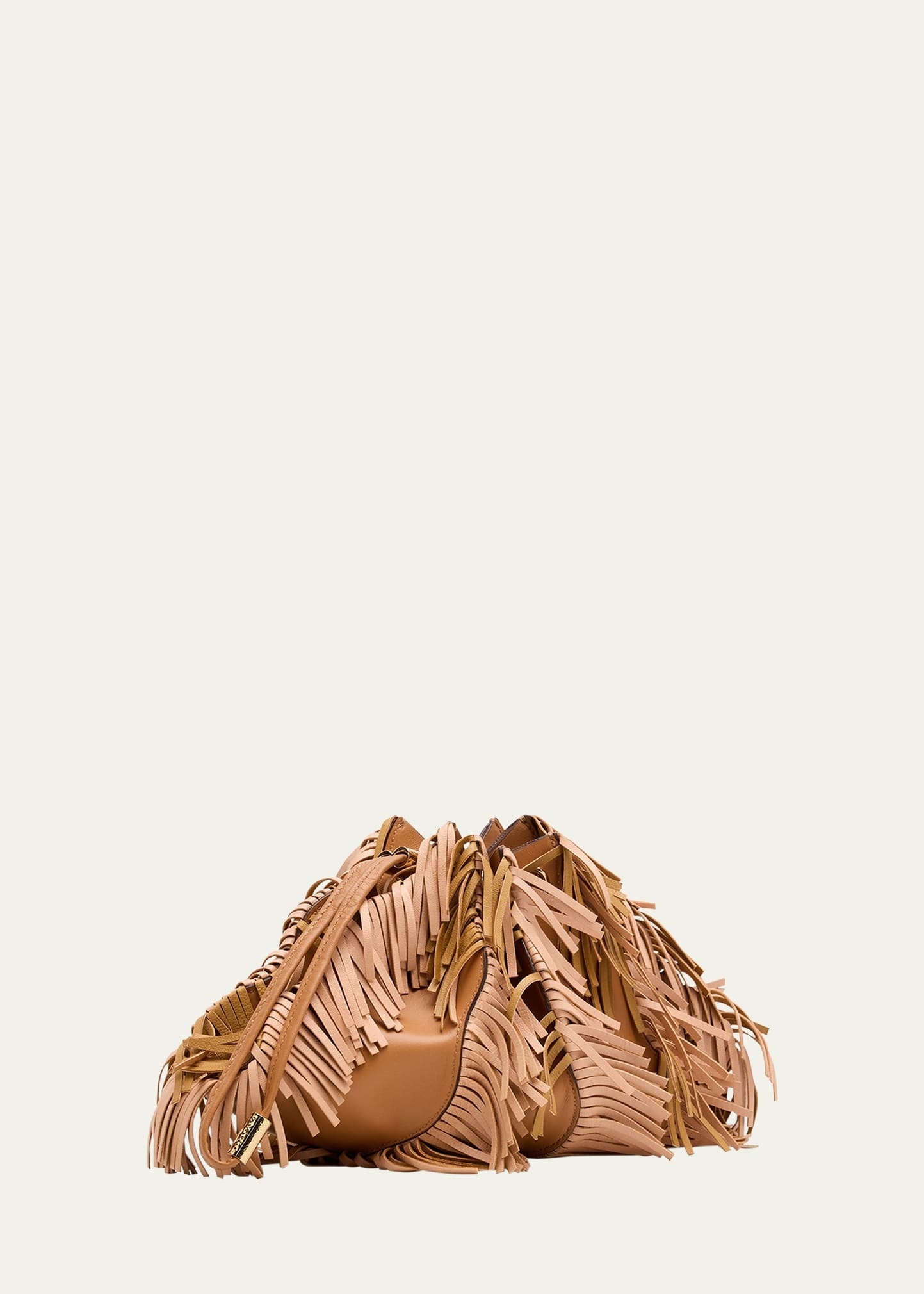 Adria Mini Fringe Pleated Wave Crossbody Bag - 3