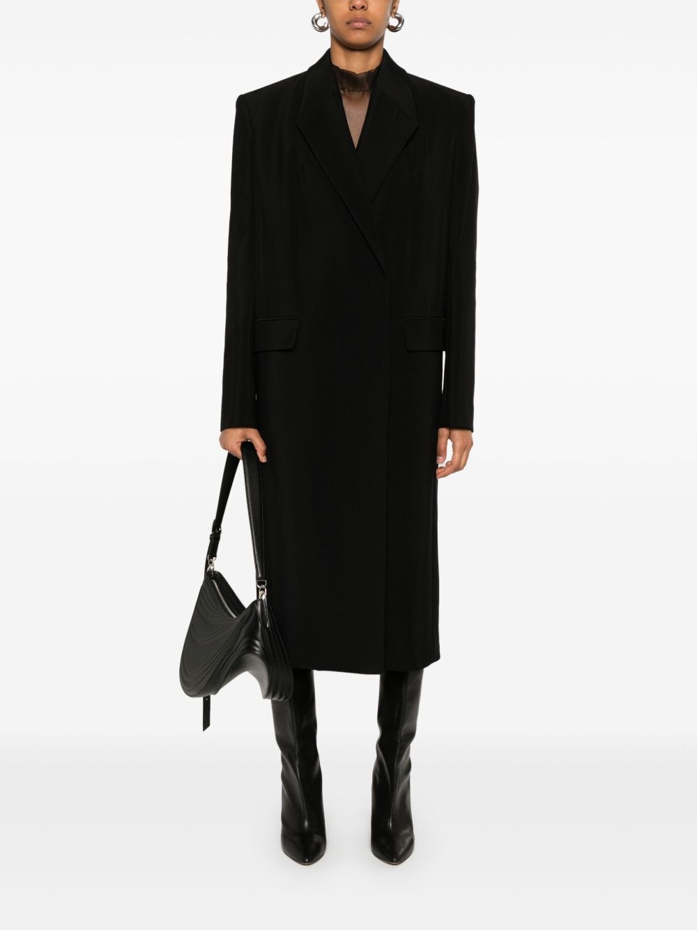 single-breasted coat - 2
