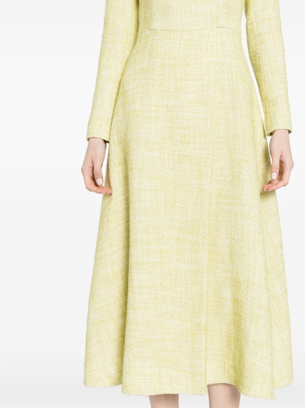 Fara tweed midi dress - 5