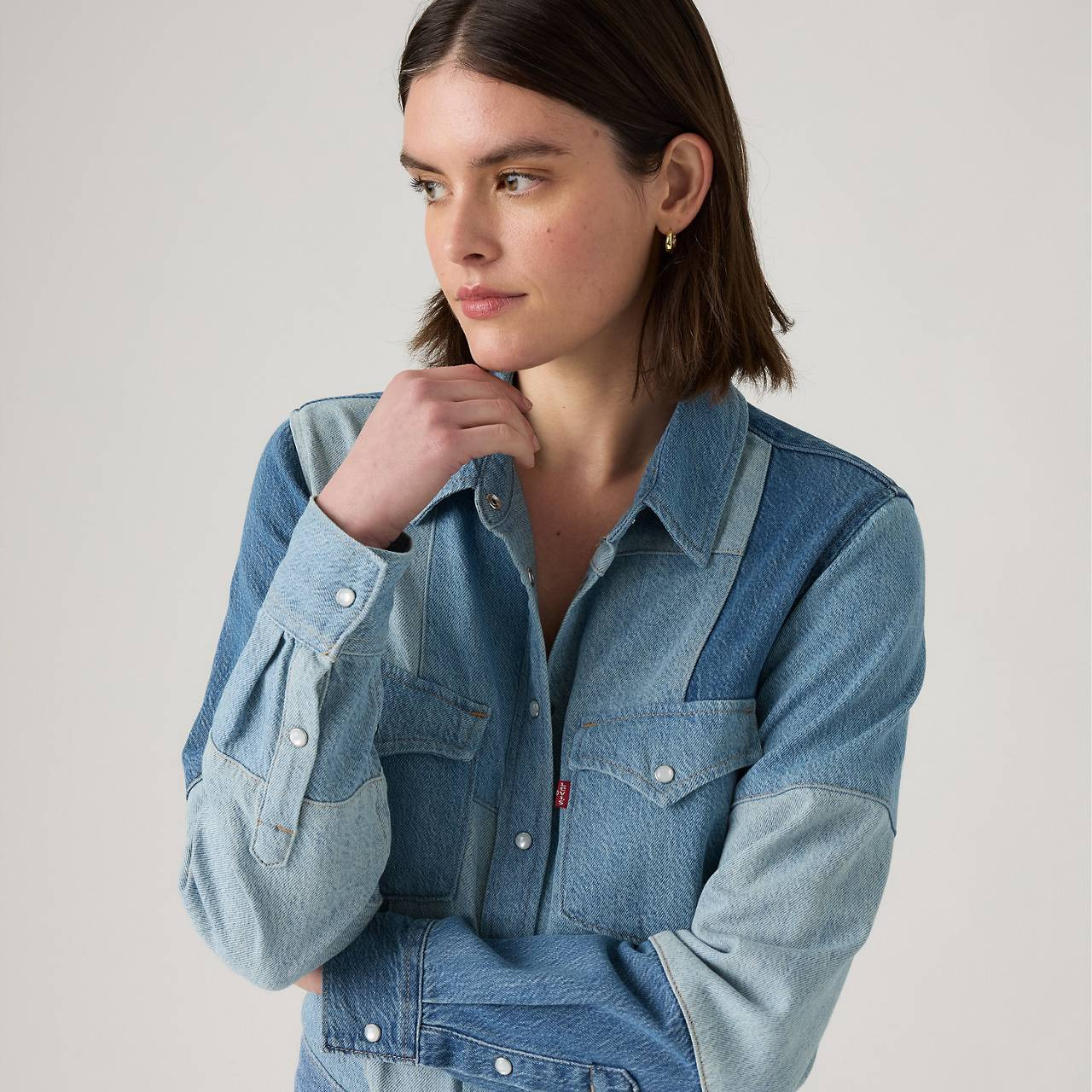PATCHWORK ICONIC WESTERN SHIRT - 5