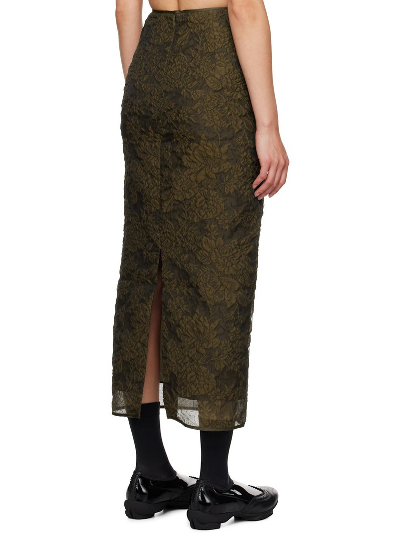 Brown Uka Midi Skirt 3