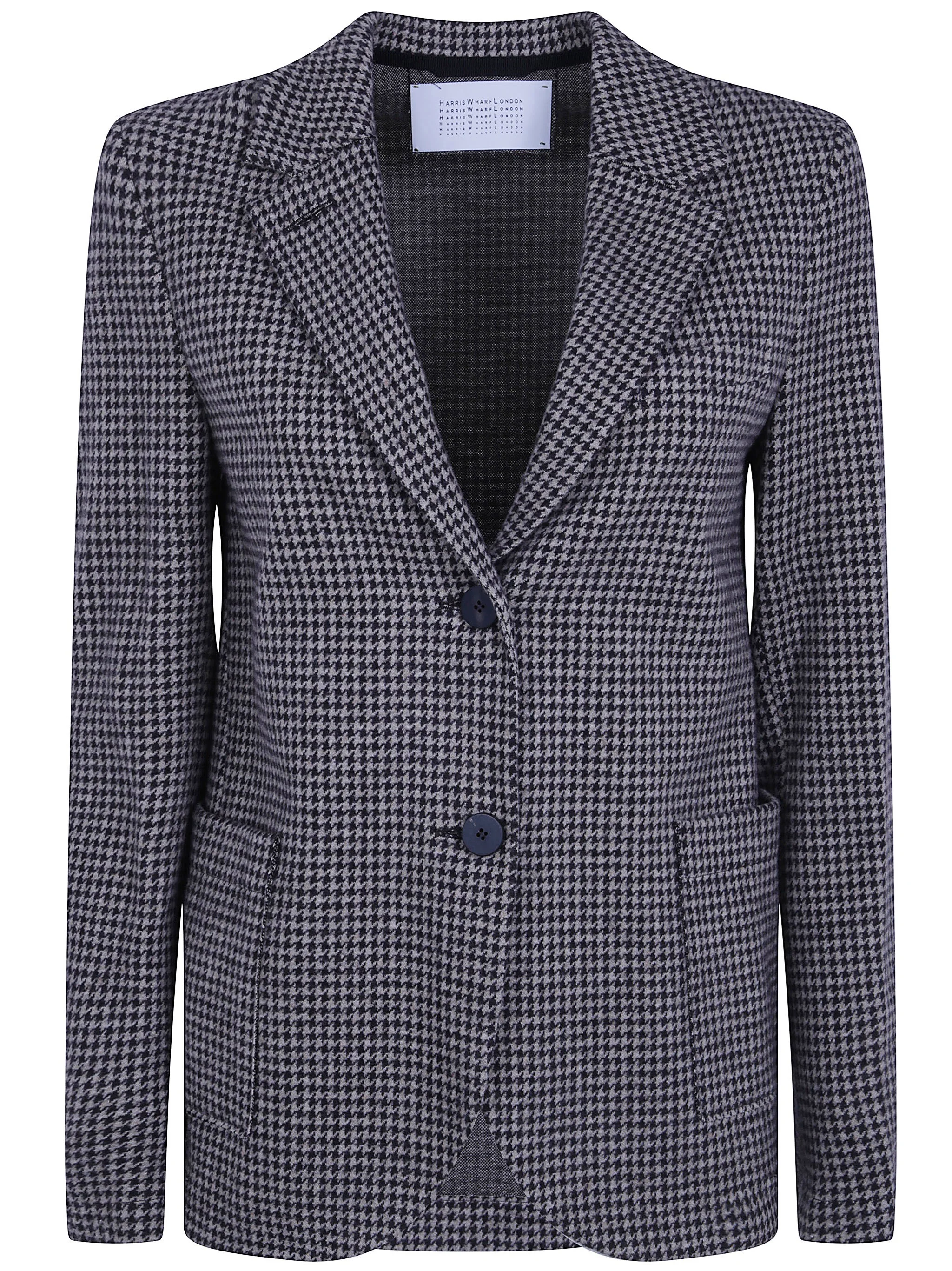 Jacket Stand Up Collar "Patterned Moleskin" - 1