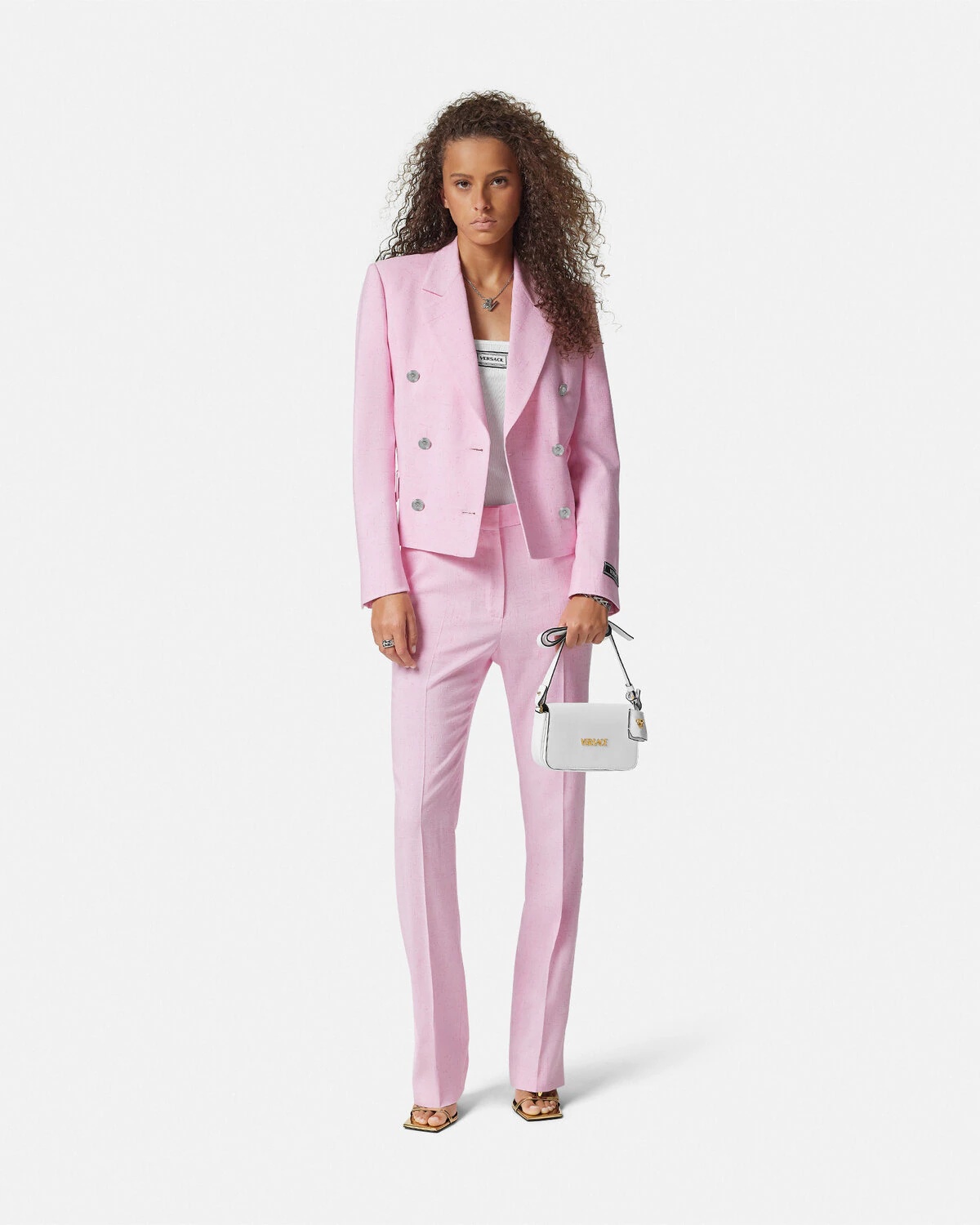 Malfilé Crop Double-Breasted Blazer - 2