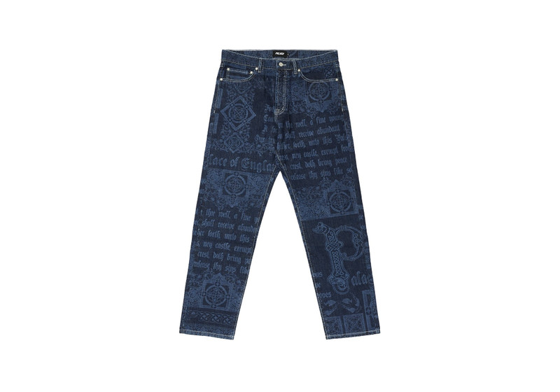 MEDIEVAL TROUSER BLUE - 1