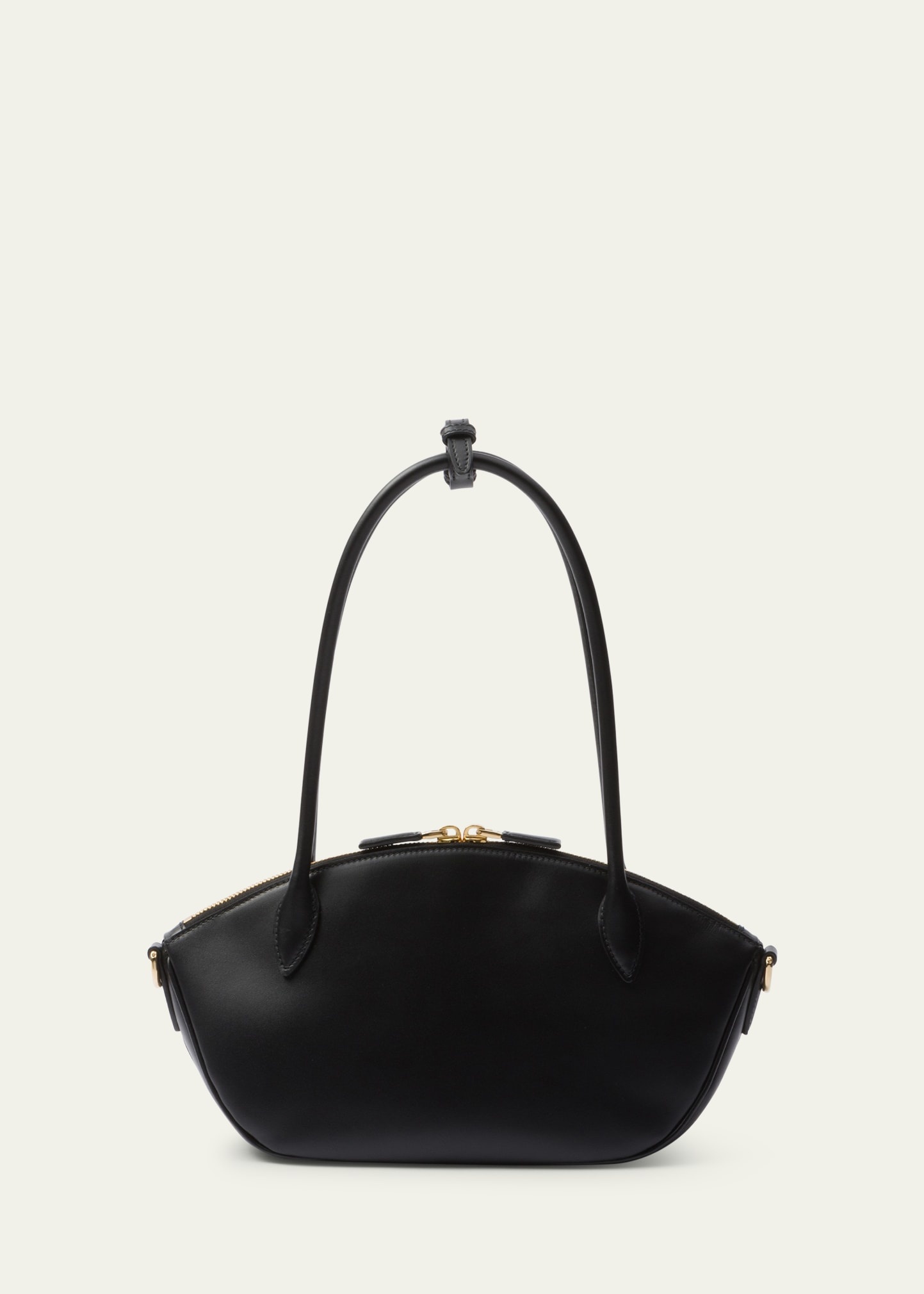 City Zip Leather Shoulder Bag - 3