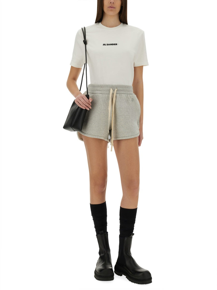 Jil Sander Women Cotton Terry Shorts - 2