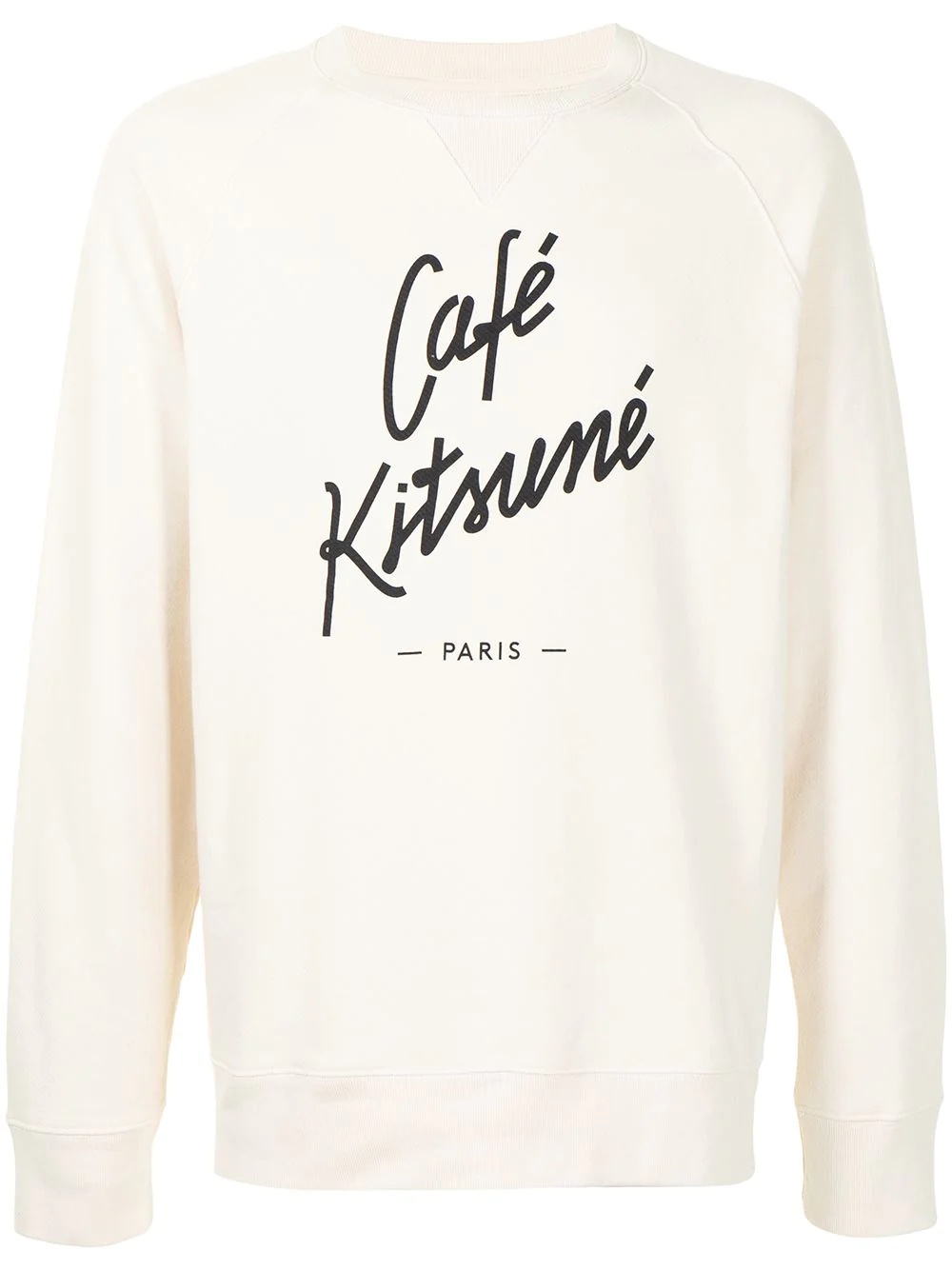 logo print crew-neck sweatshirt - 1