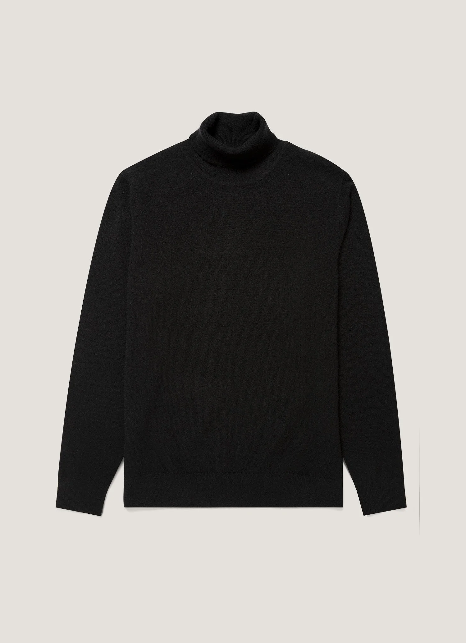 Cashmere Roll Neck Jumper - 1