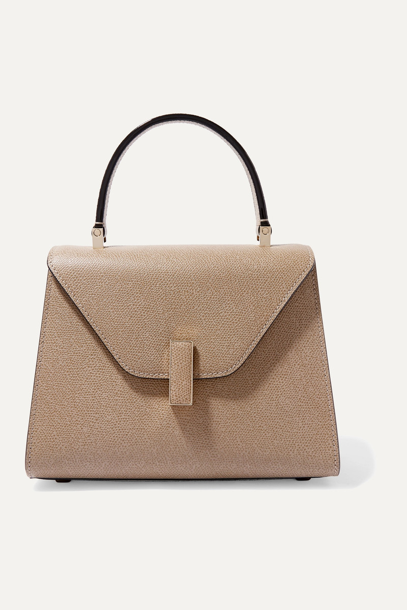 Iside mini textured-leather tote - 1