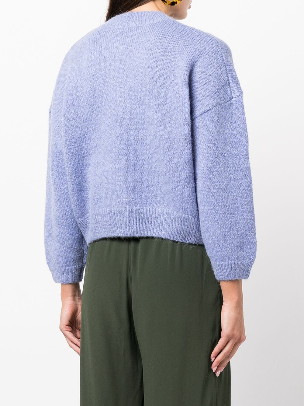 button-up long-sleeve cardigan - 4