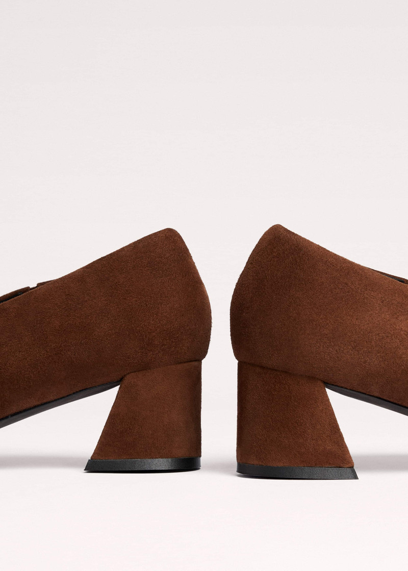 High Front Block Heel 6