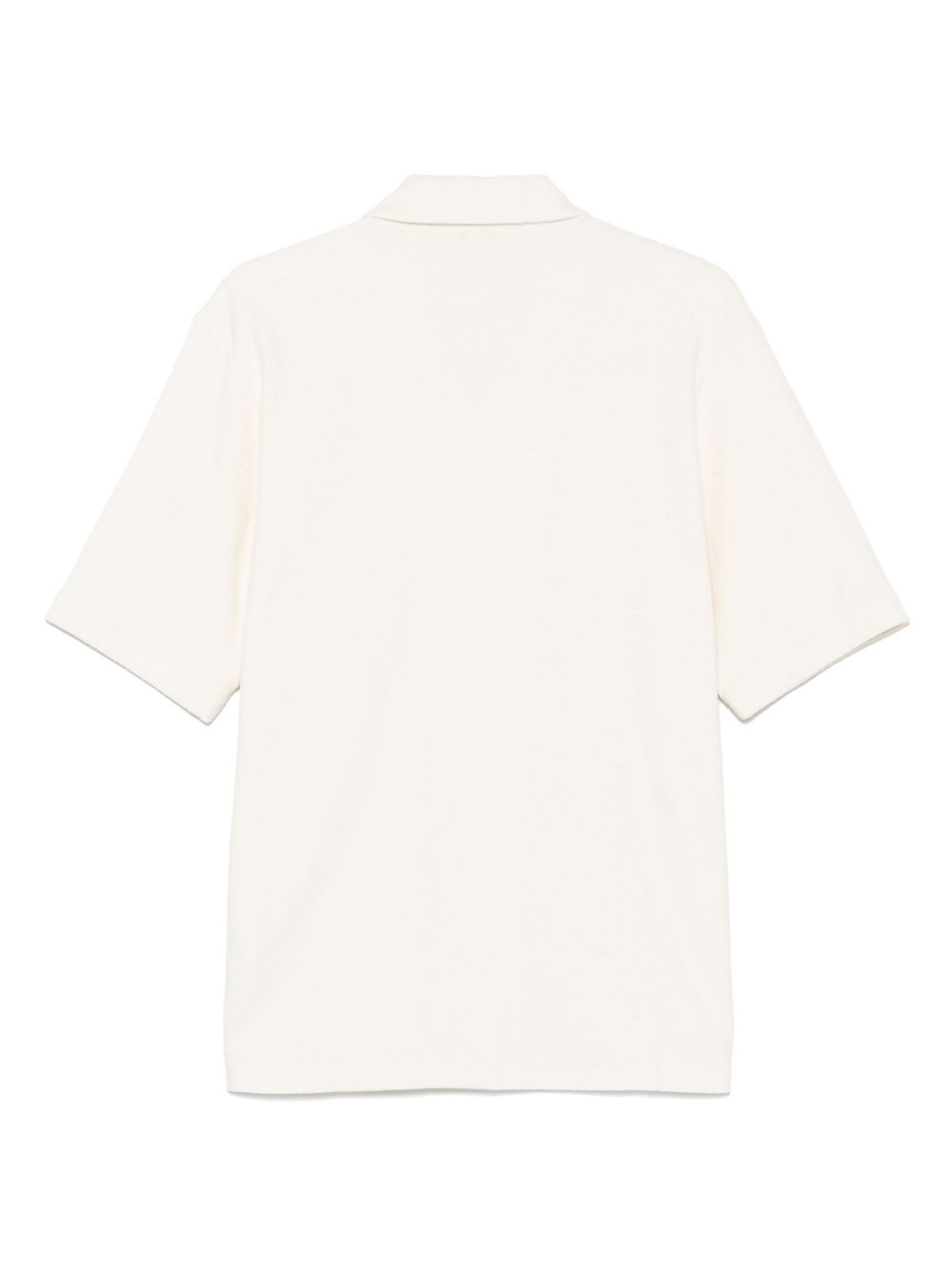 towelling camp-collar shirt - 2