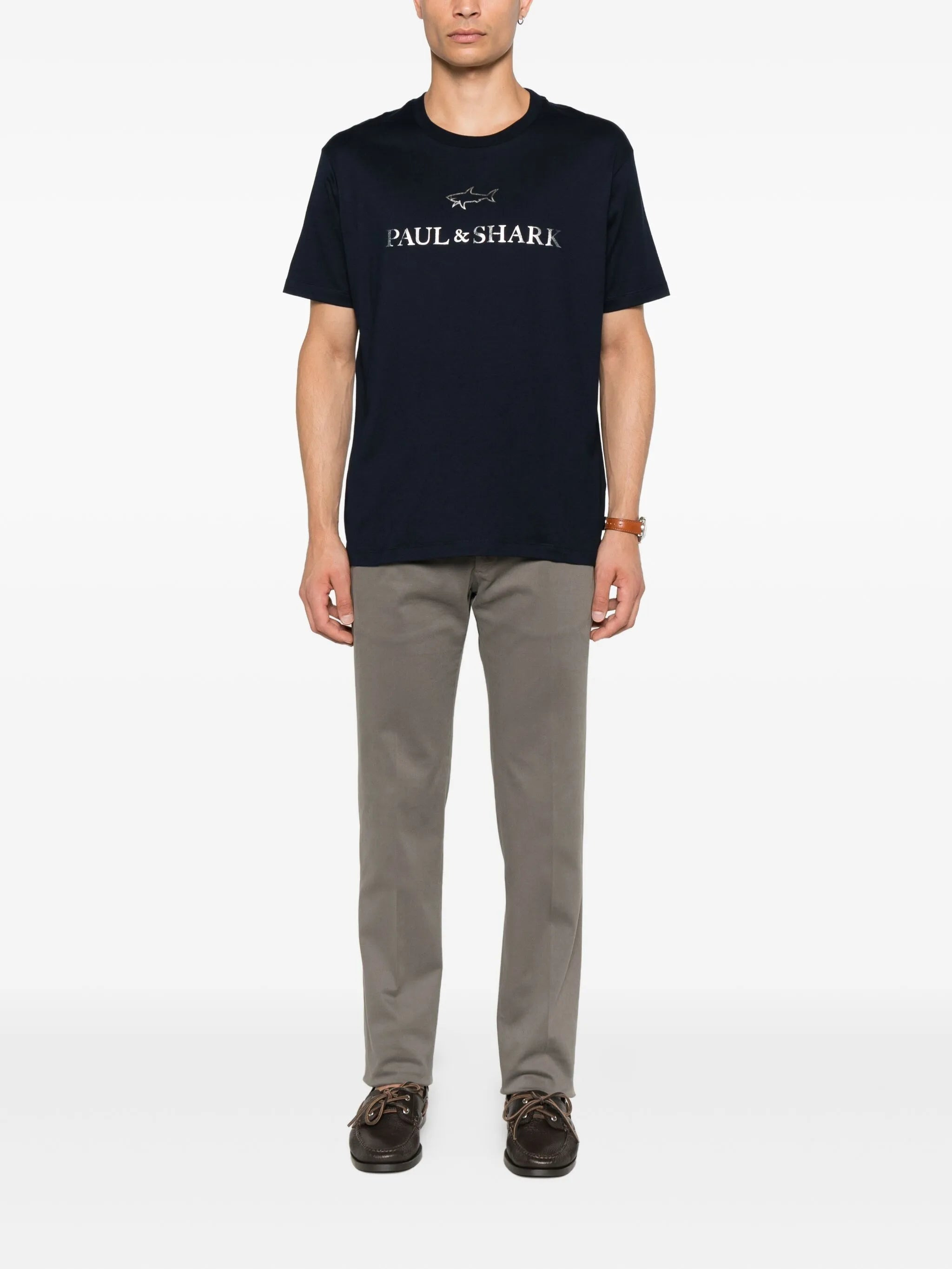 Paul & Shark Logo-print T-shirt - 2