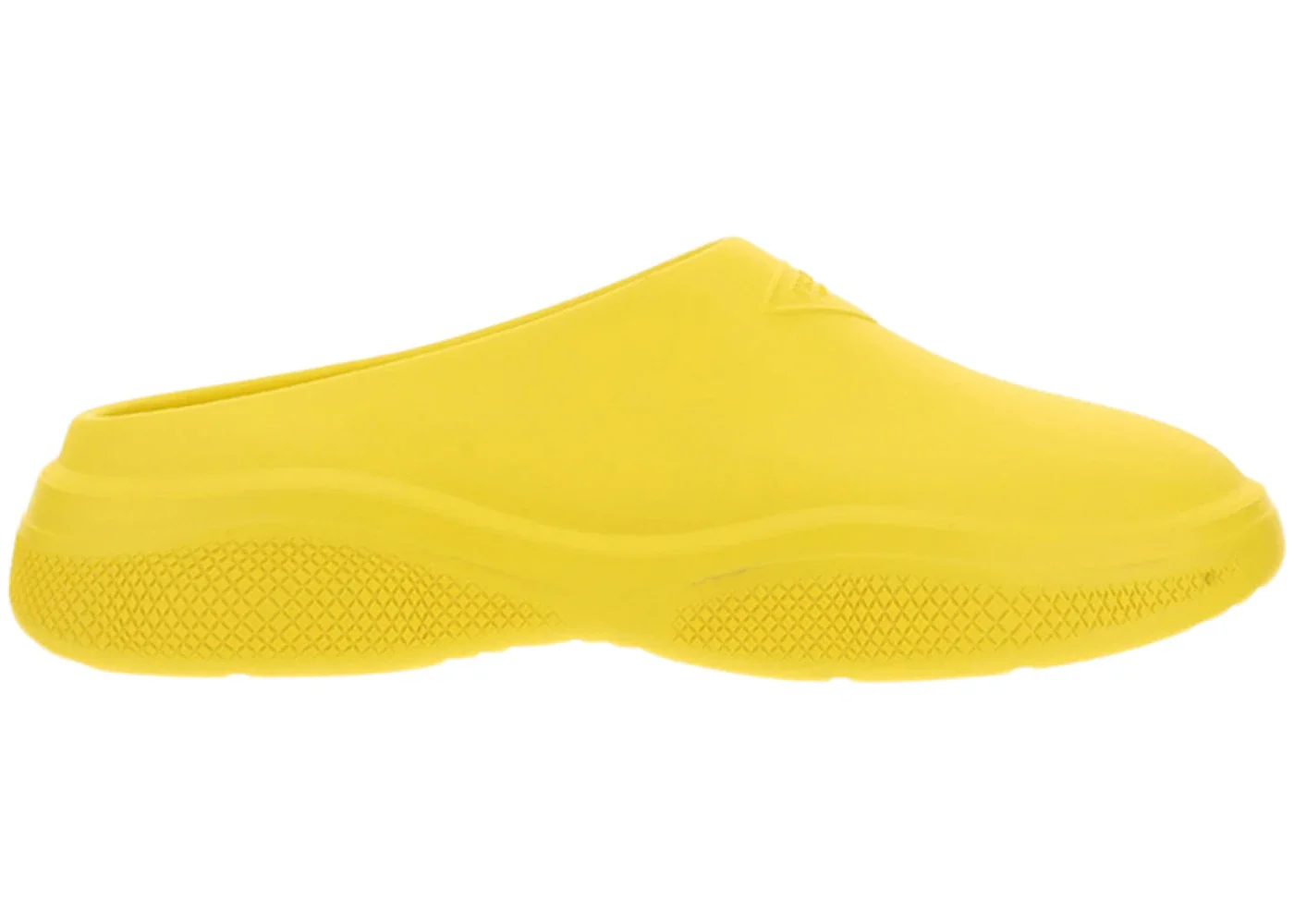 Prada Foam Rubber Mule Yellow - 1