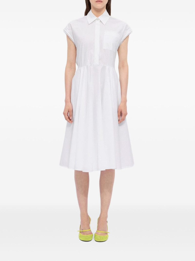 MSGM pocket midi dress outlook