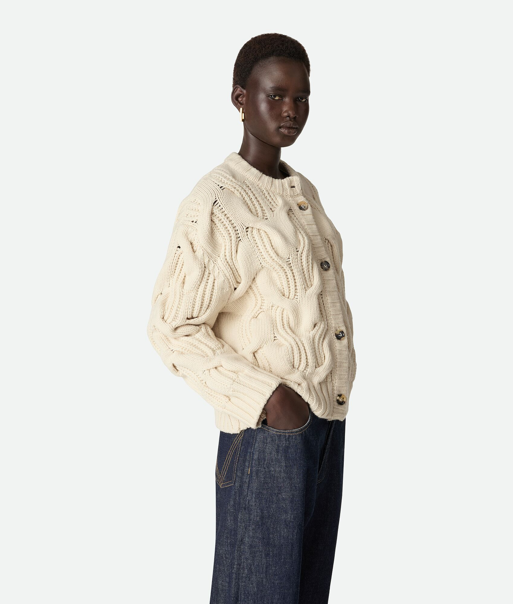 Wool Cardigan - 2