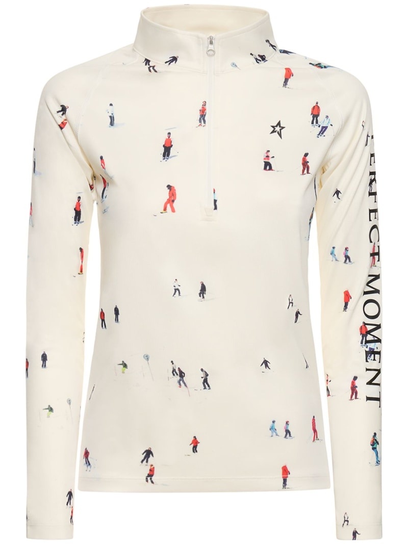 Thermal 1/2 zip top - 1