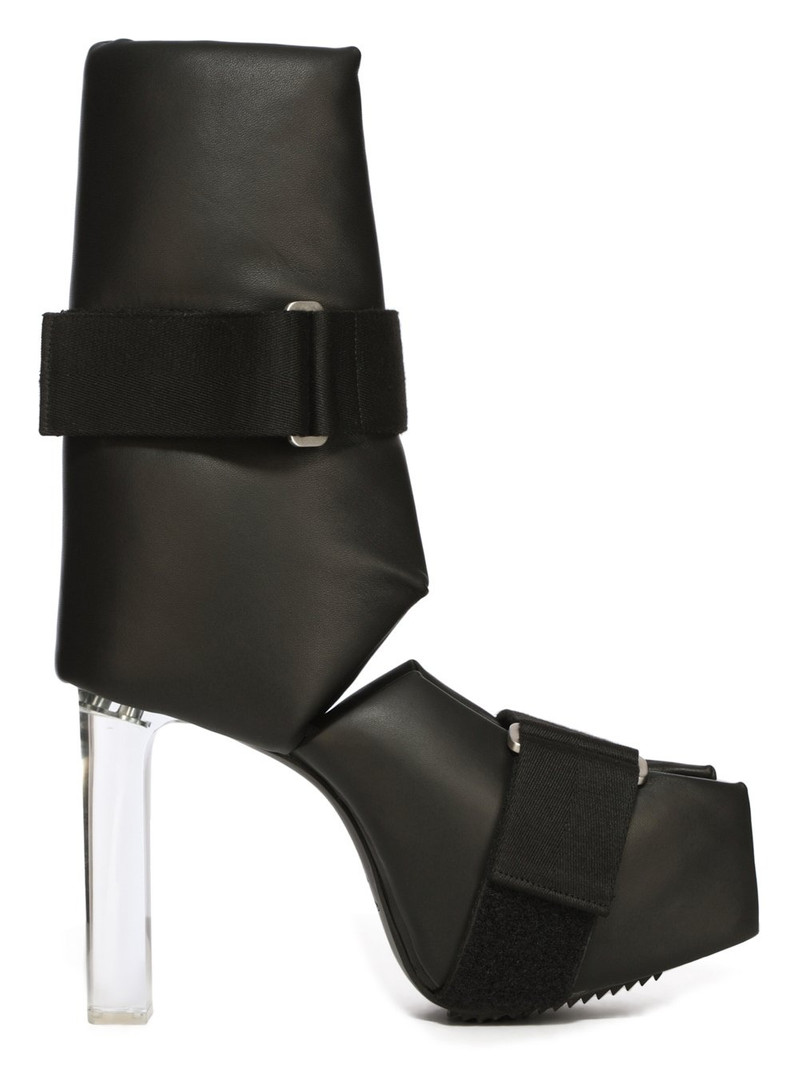 Black Splint Kiss Heels 1