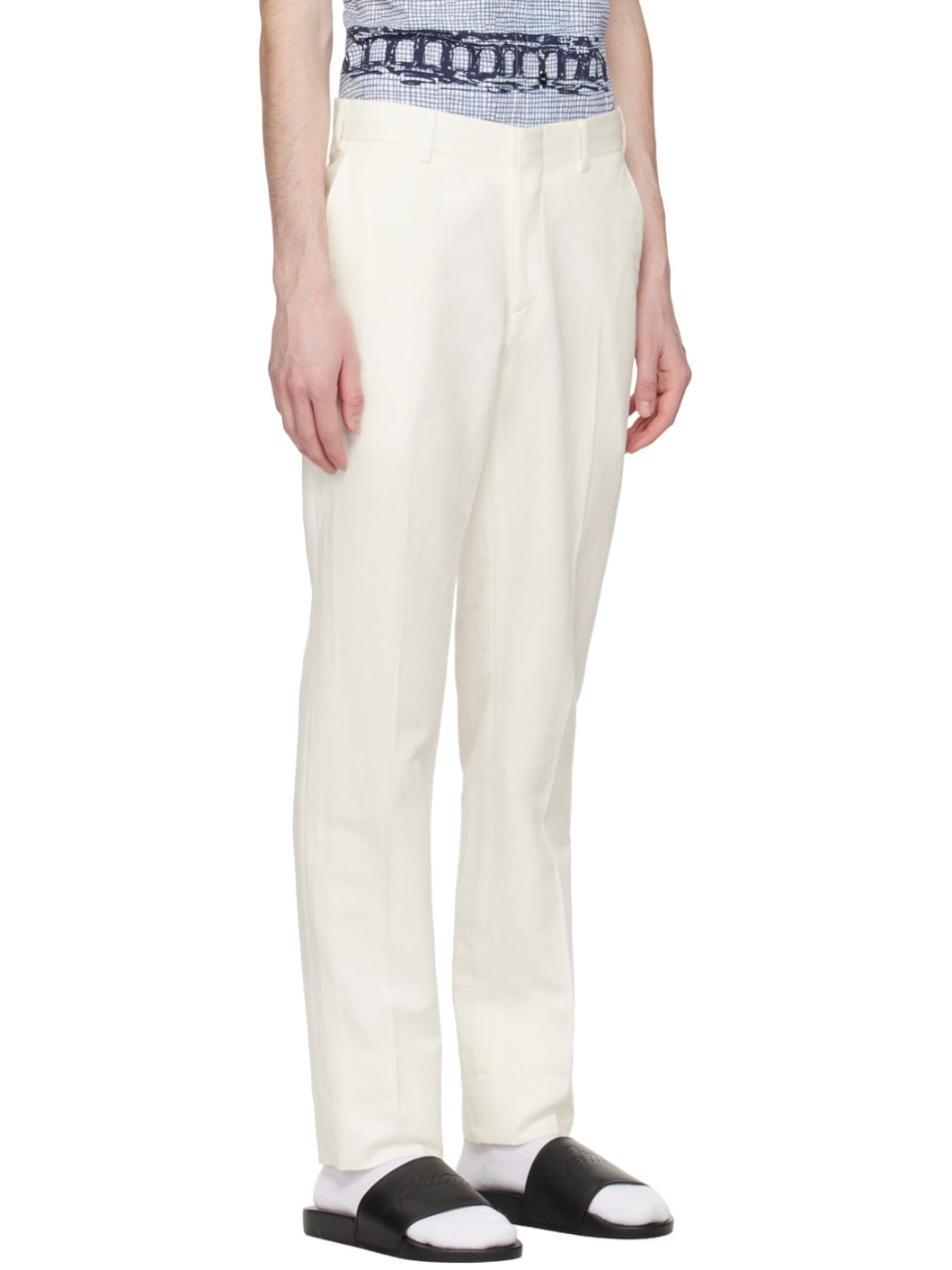 Off-White Creased Trousers - 2