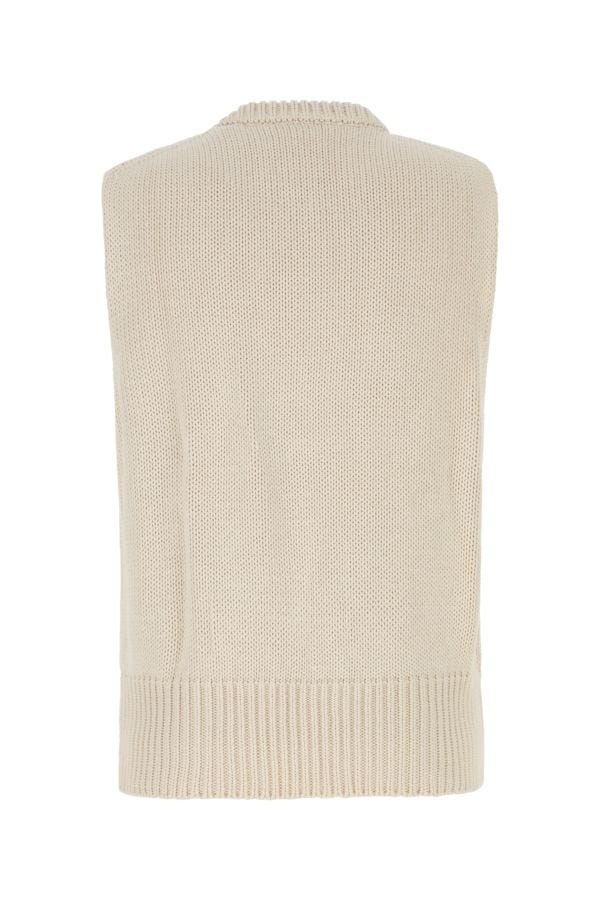Ivory cotton vest - 3