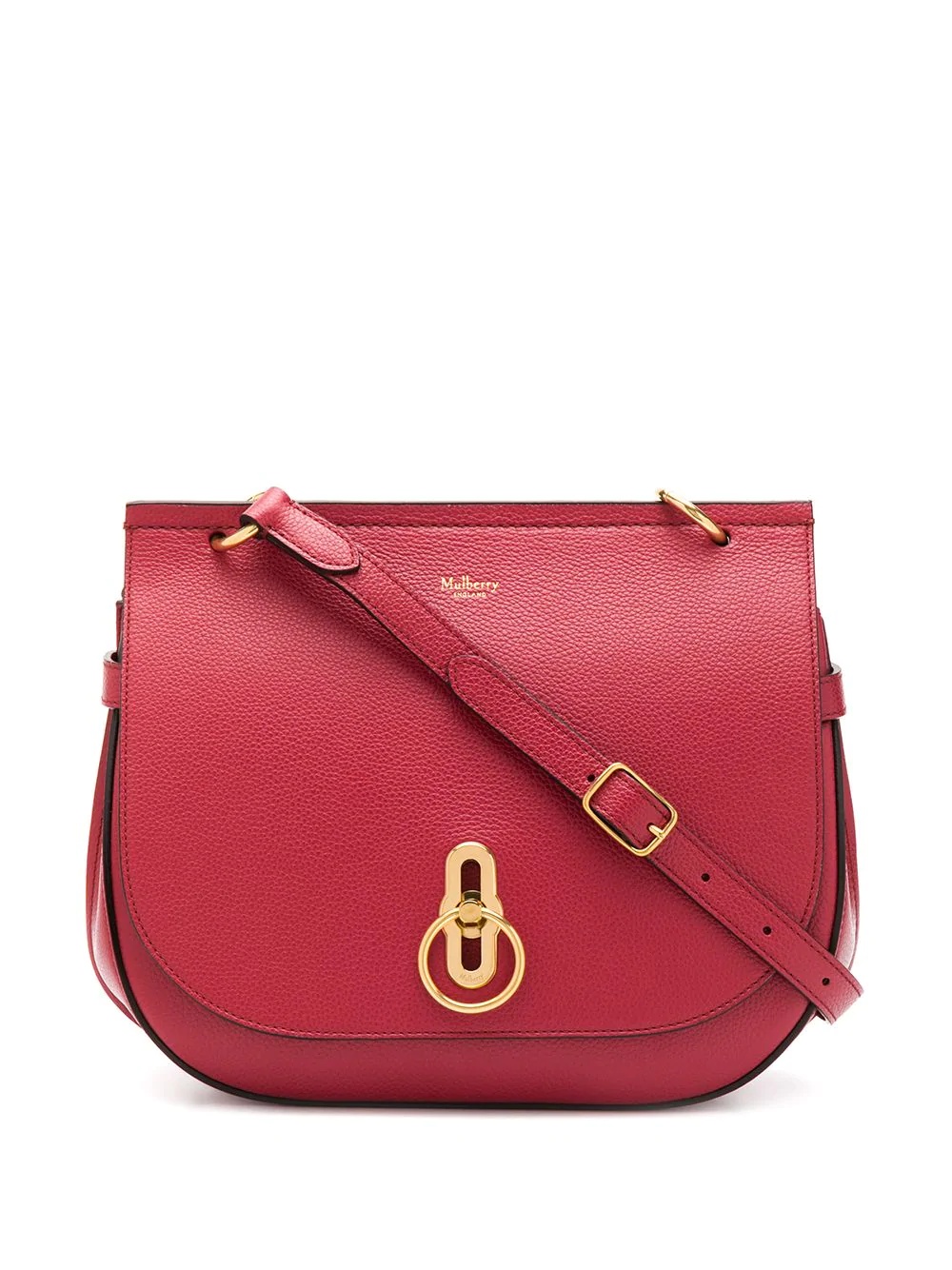 small Amberley grained-effect satchel - 1