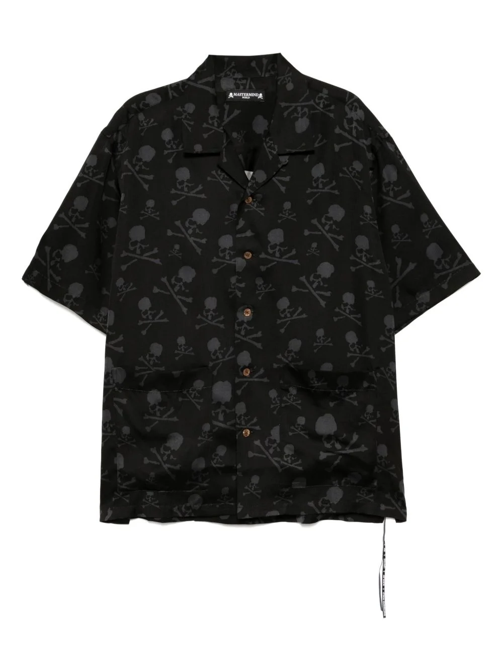 all-over graphic print shirt - 1