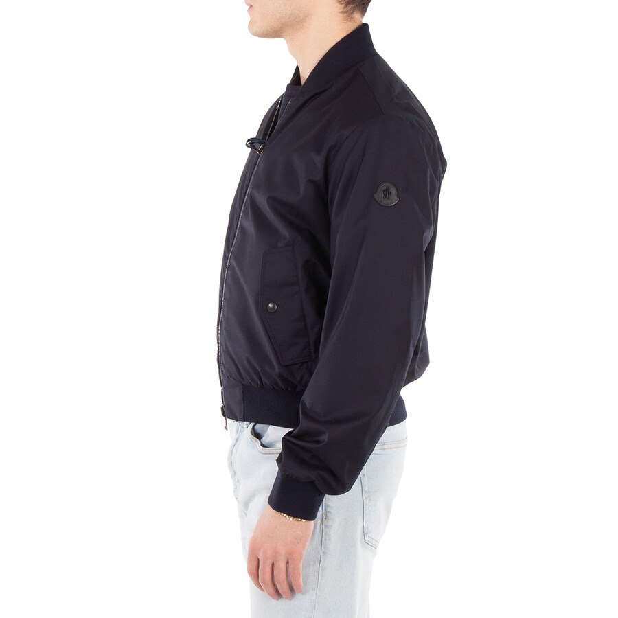 Moncler Long Sleeves Ribbed Collar Jacket - 2