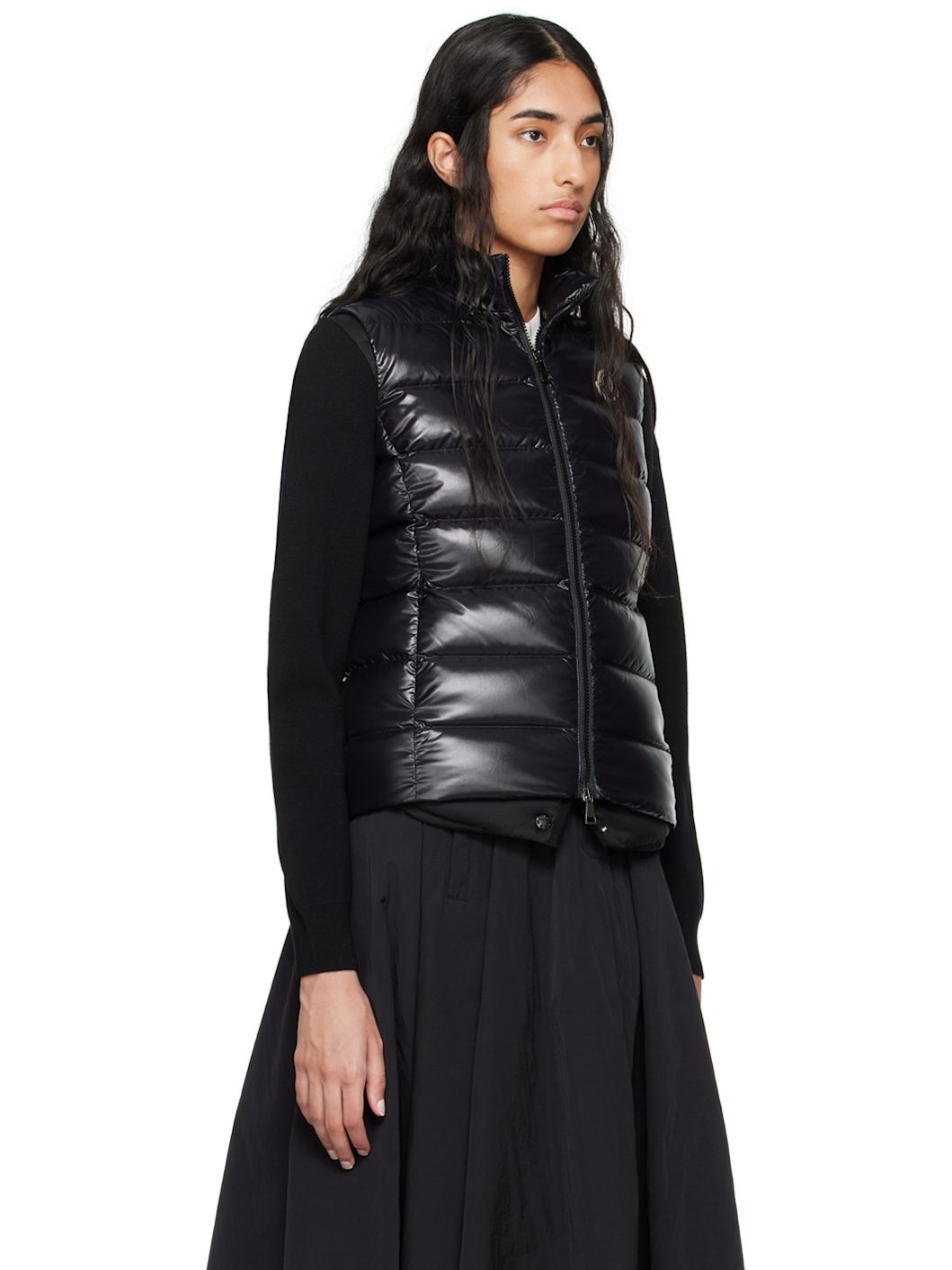 Black Ghany Down Vest - 2