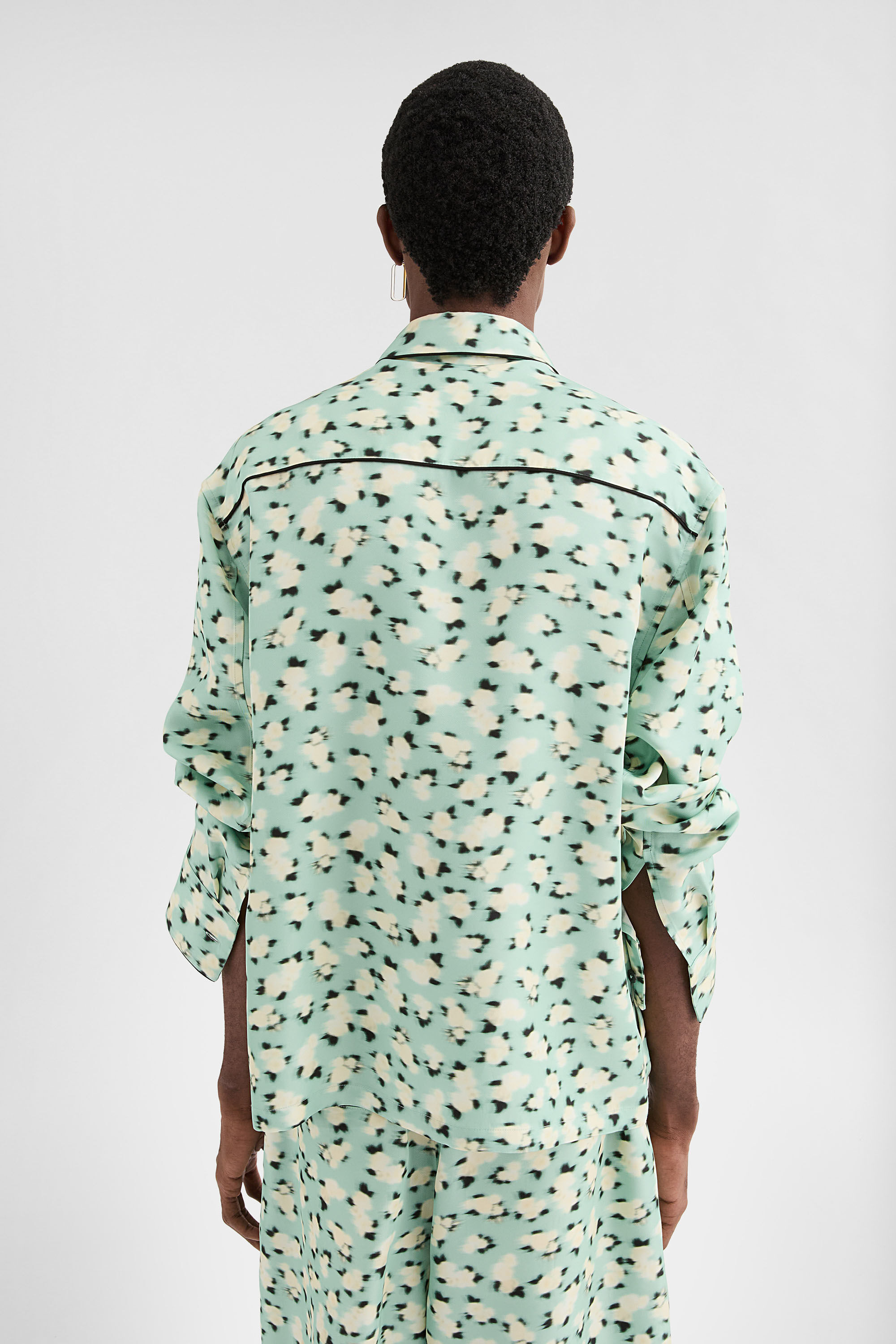 Fluid Viscose Printed Shirt - 2
