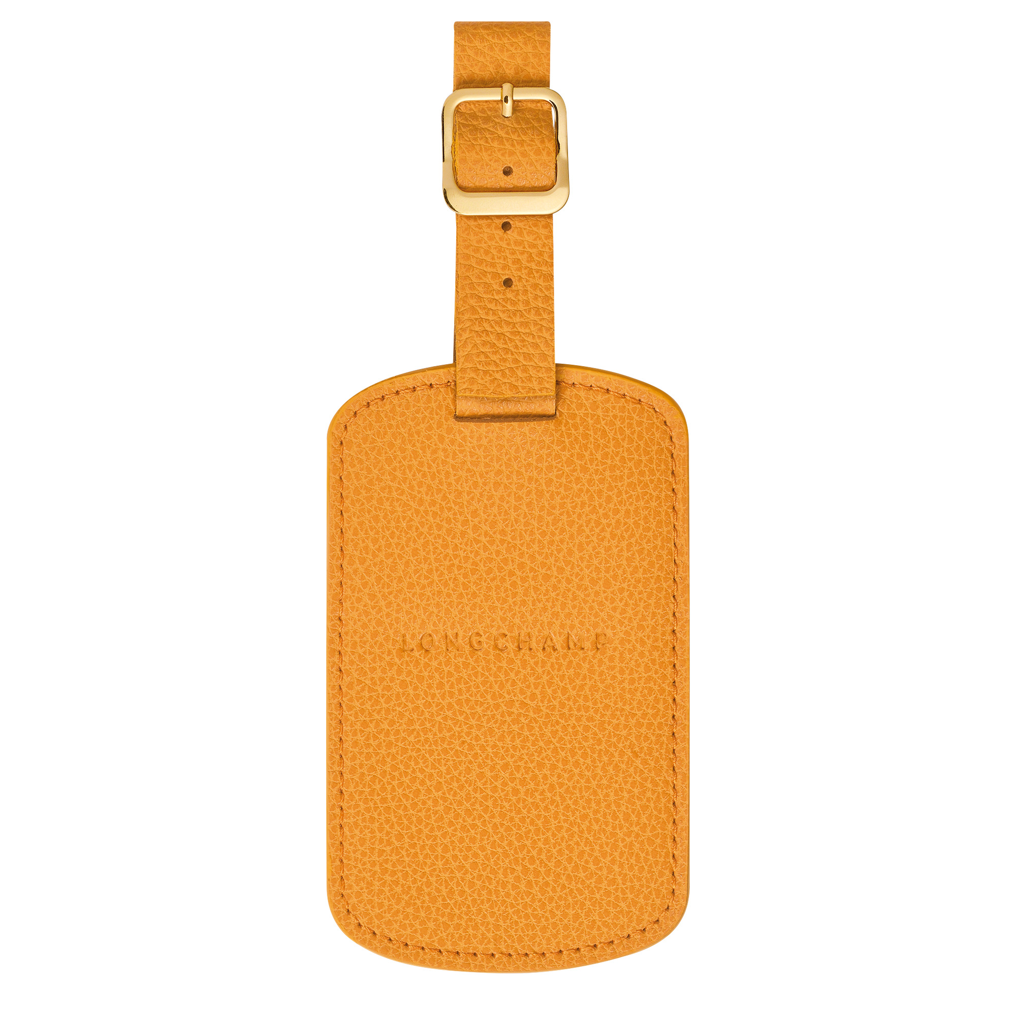 Le Foulonné Luggage tag Apricot - Leather - 1