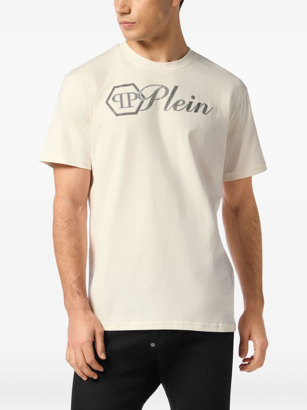logo-embellished T-shirt - 2