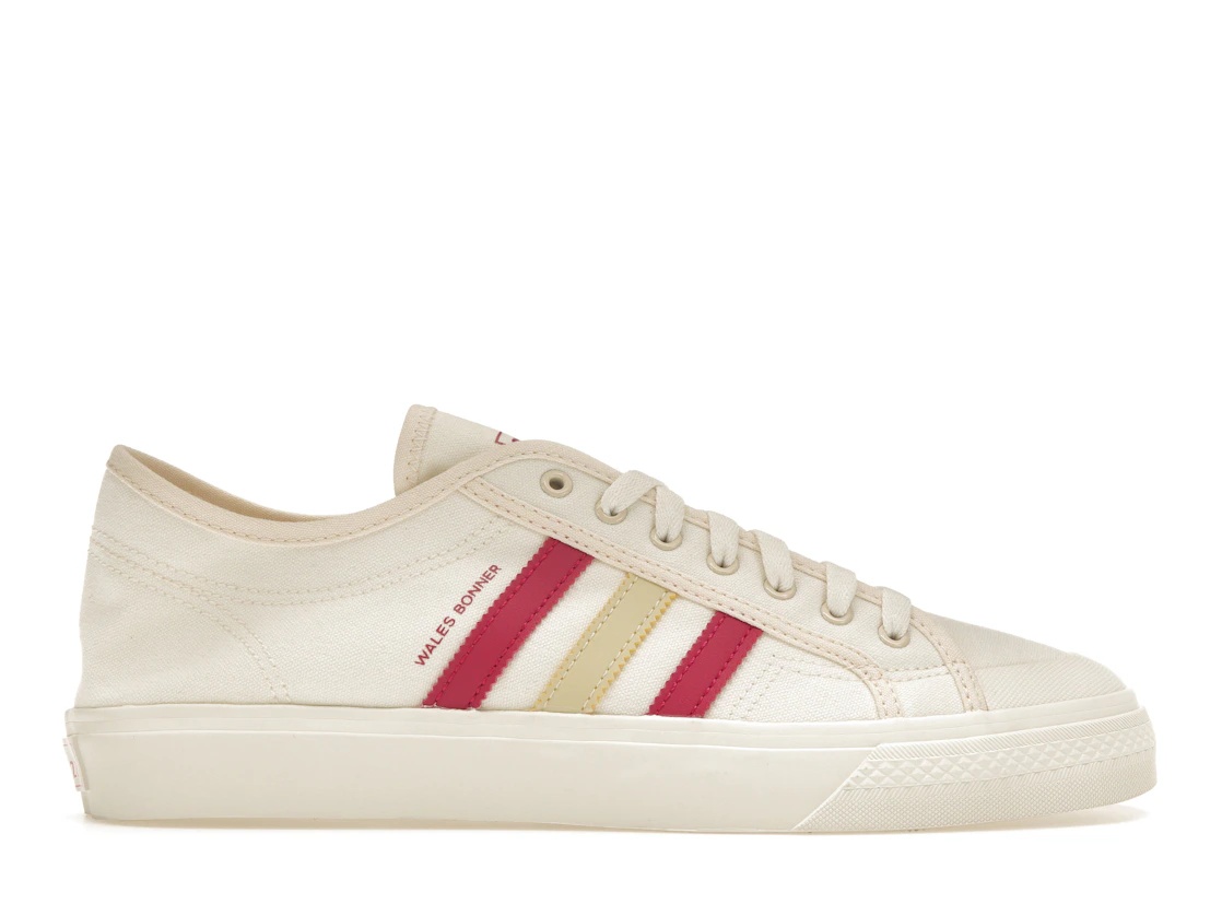 adidas Nizza Lo Wales Bonner Cream White Scarlet - 1