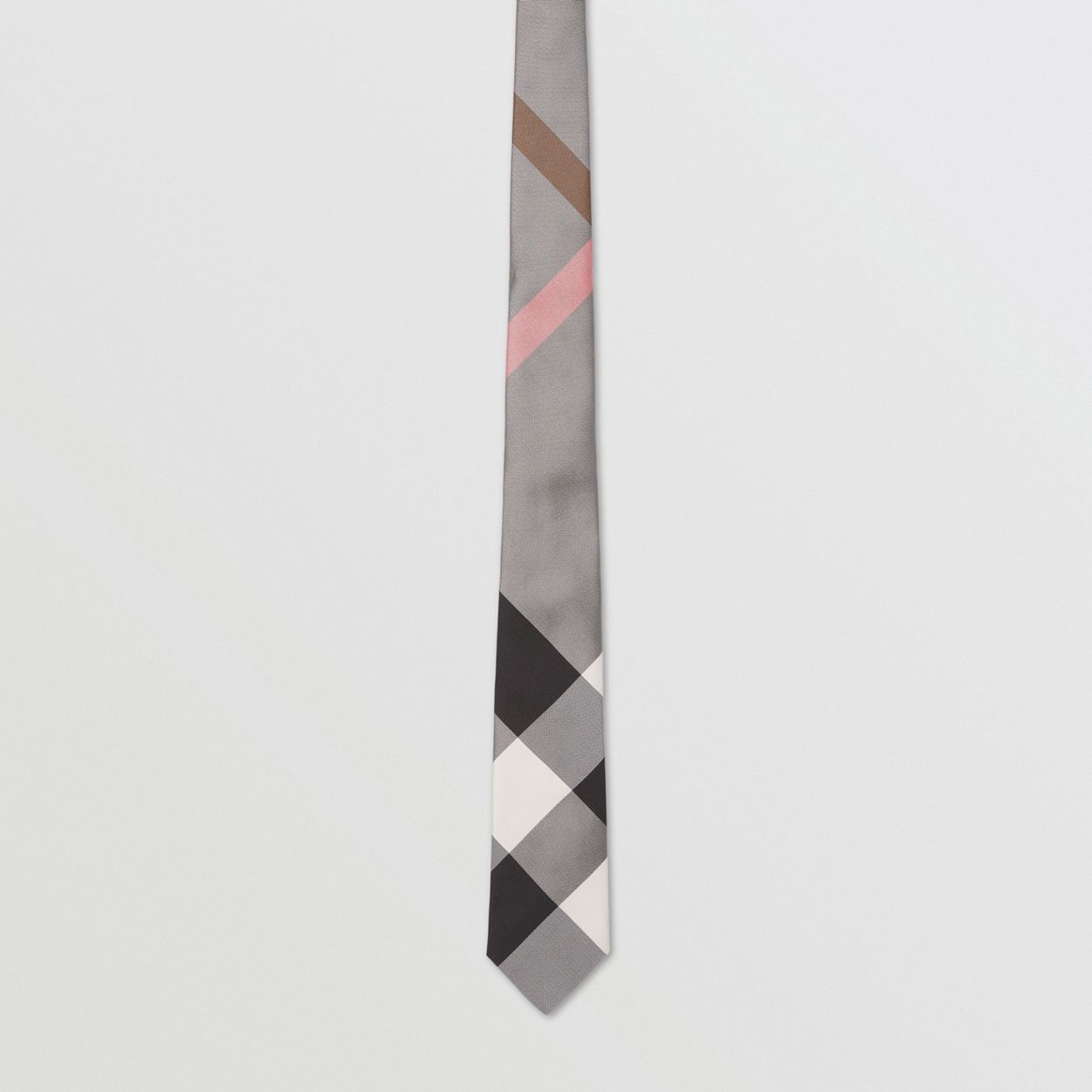 Classic Cut Check Silk Tie - 4