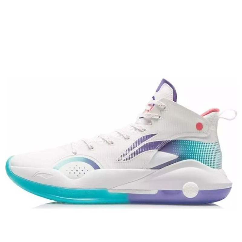 Li-Ning Yushuai 15 'White Purple Turquoise' ABAR043-1 - 1