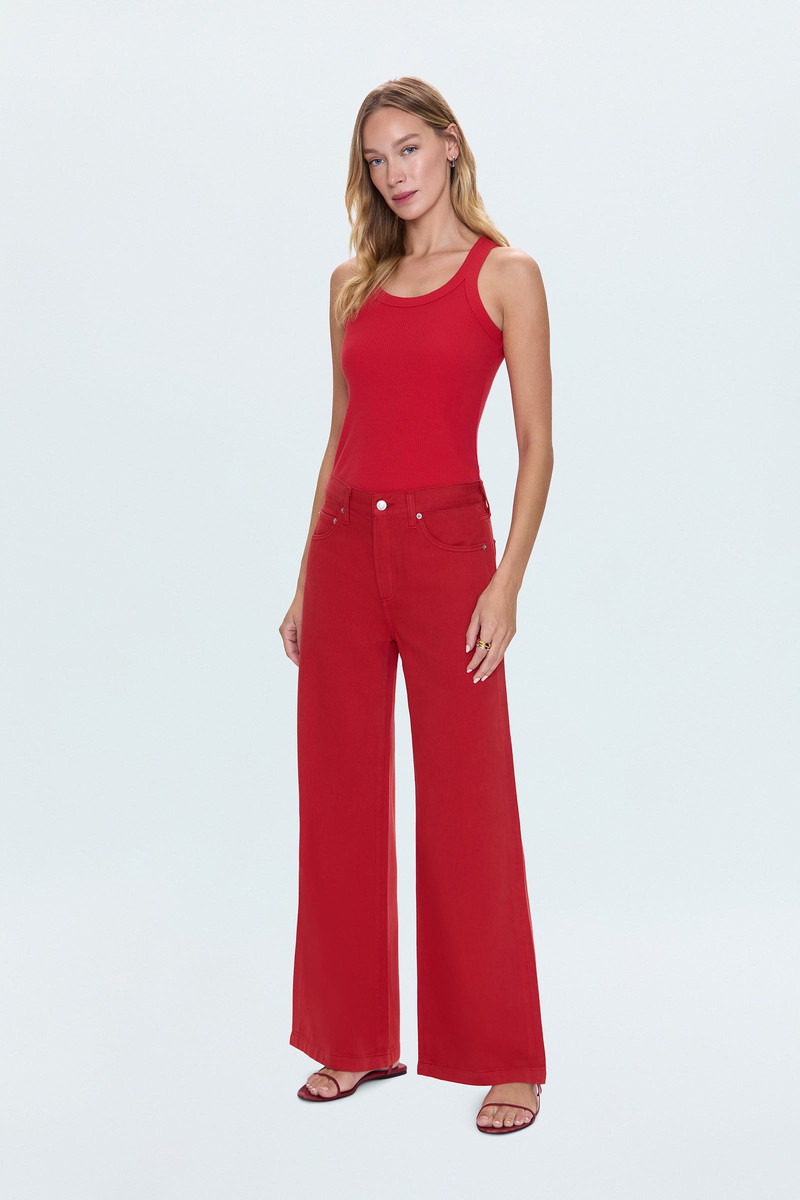 JADYN LOW SLUNG PALAZZO JEAN - SAMBA 6