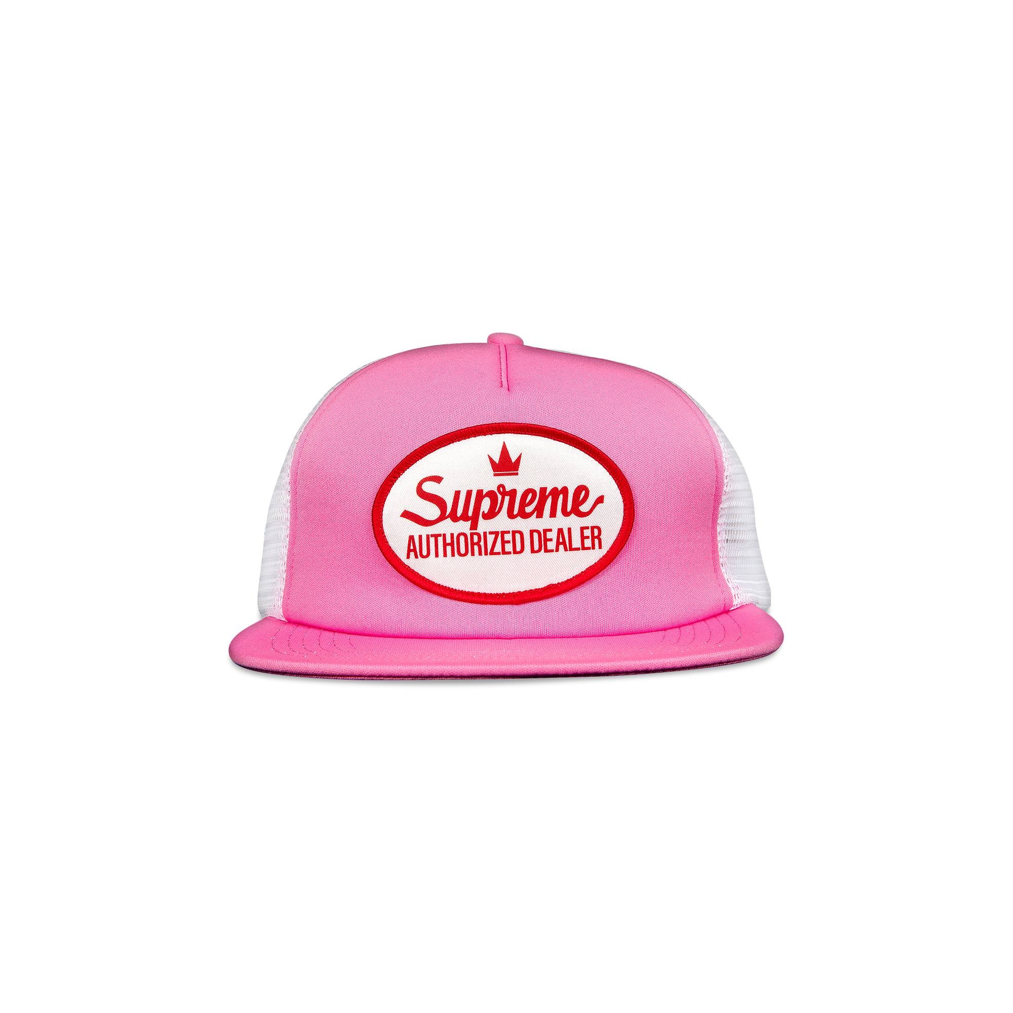 Supreme Authorized Mesh Back 5-Panel 'Pink' - 1