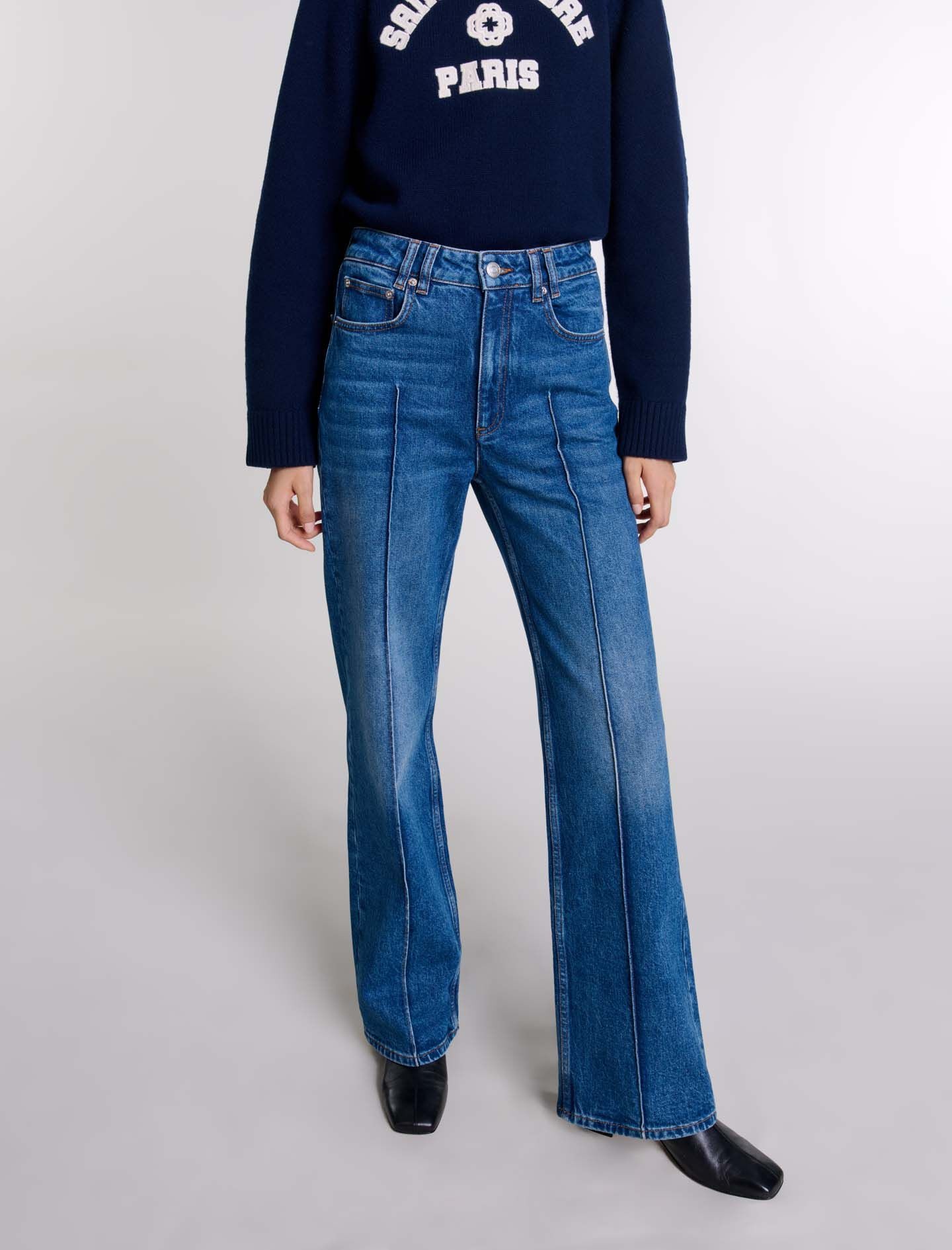 Straight-leg jeans - 8