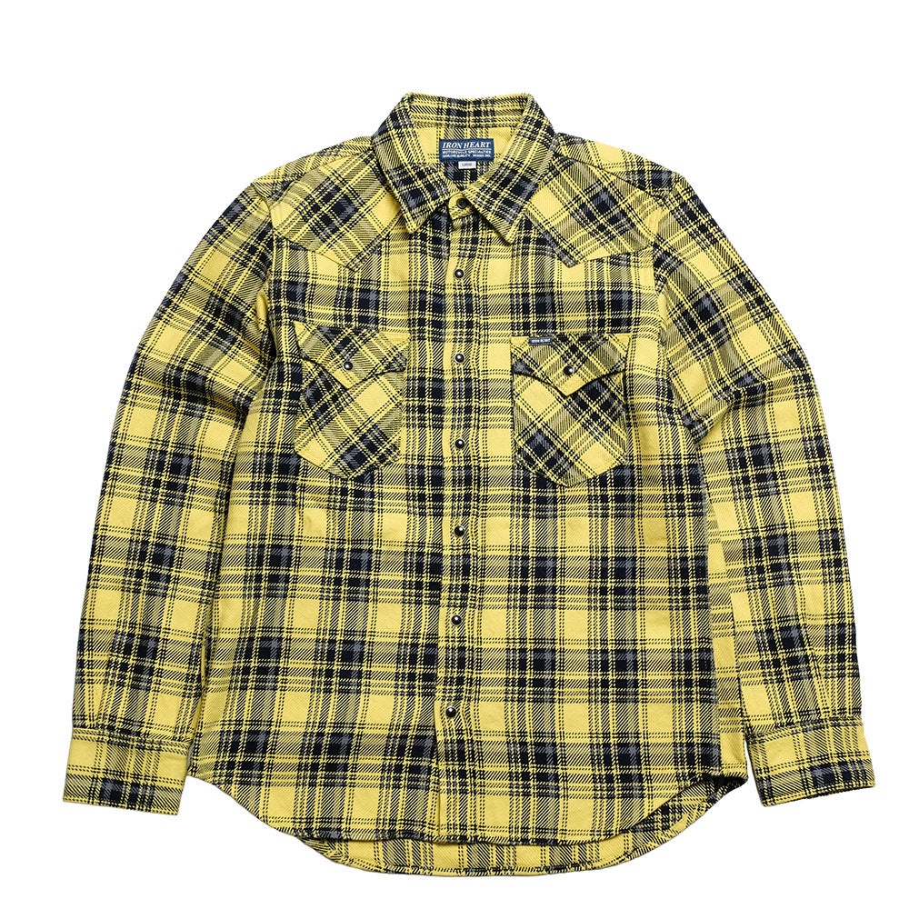 INDIGO PLAID WESTERN SHIRT - IHSH-411 - 2
