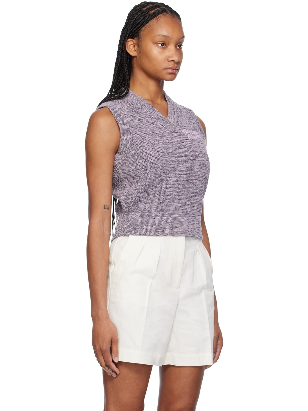 Purple Handwriting Vest - 2
