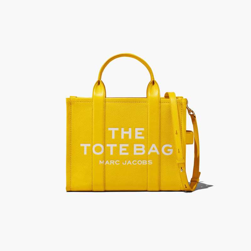 THE LEATHER MEDIUM TOTE BAG - 1