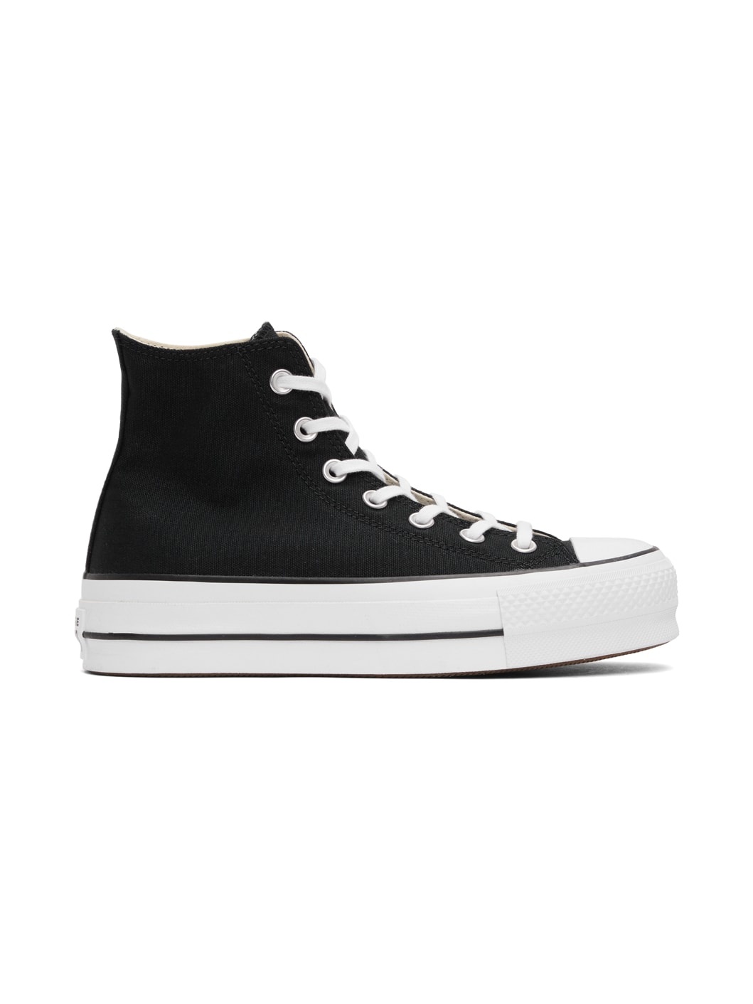 Black Chuck Taylor All Star Lift Platform High Sneakers - 1