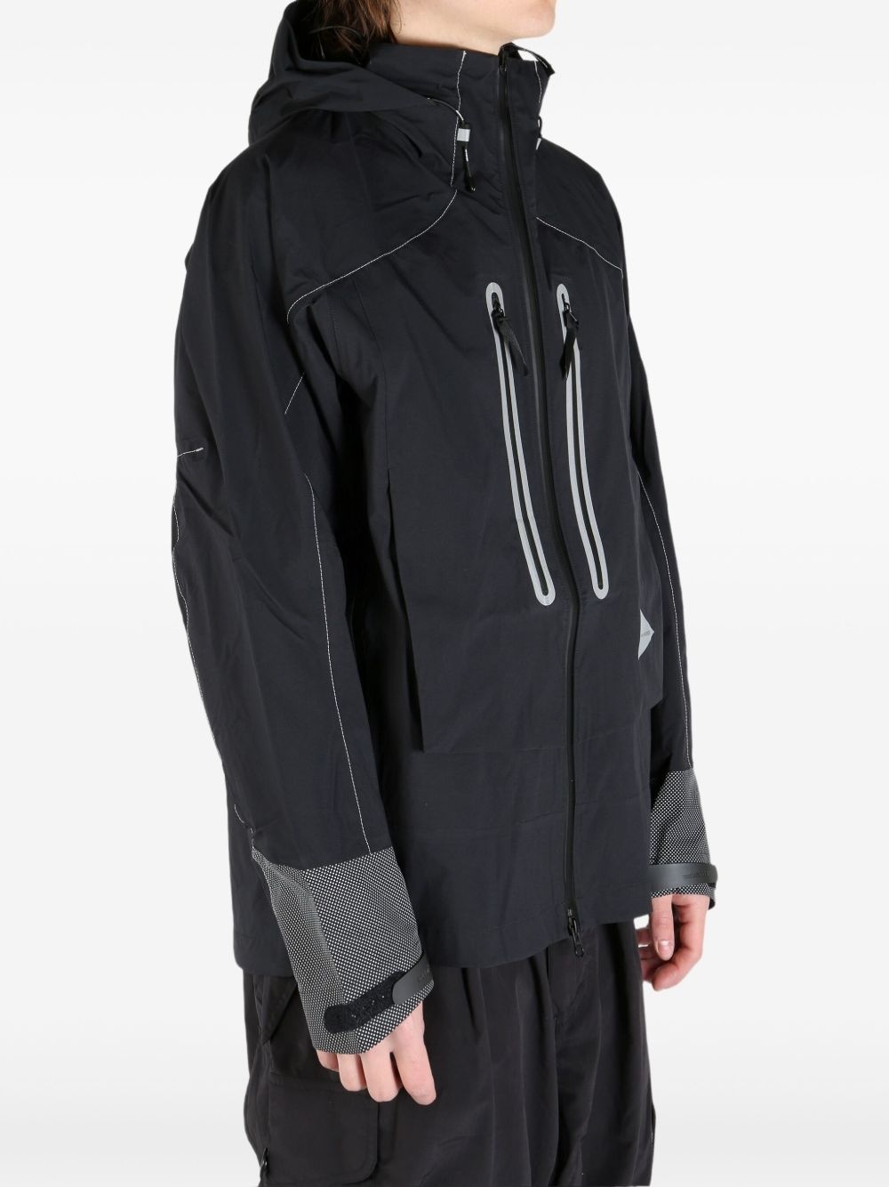 waterproof hooded jacket - 3