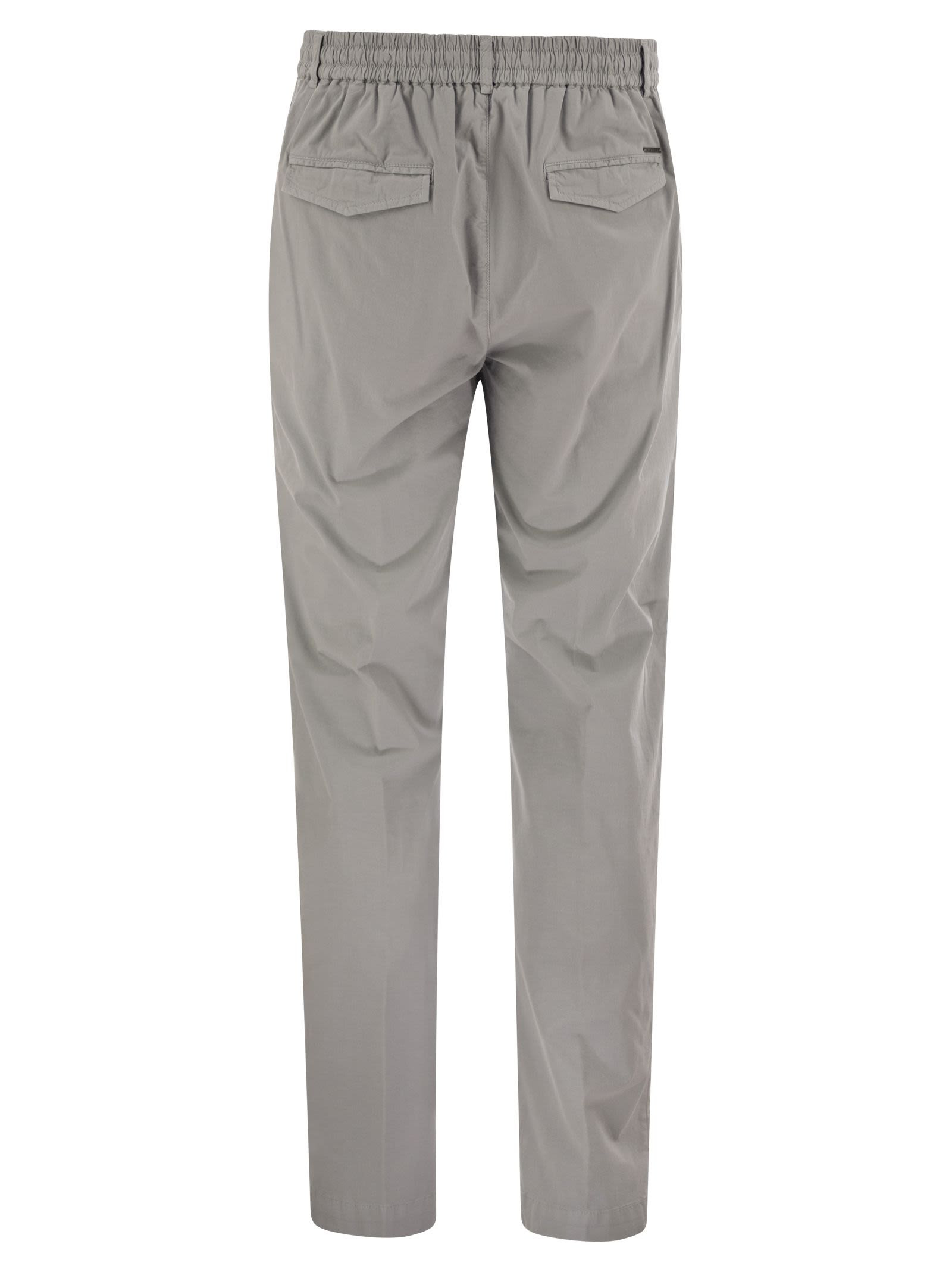 Peserico - Peserico Men Stretch Cotton Gabardine Jogger - 2