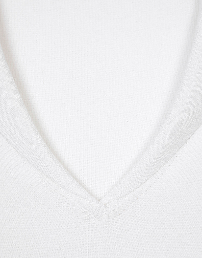 Viscose sweater with sailor collar 6