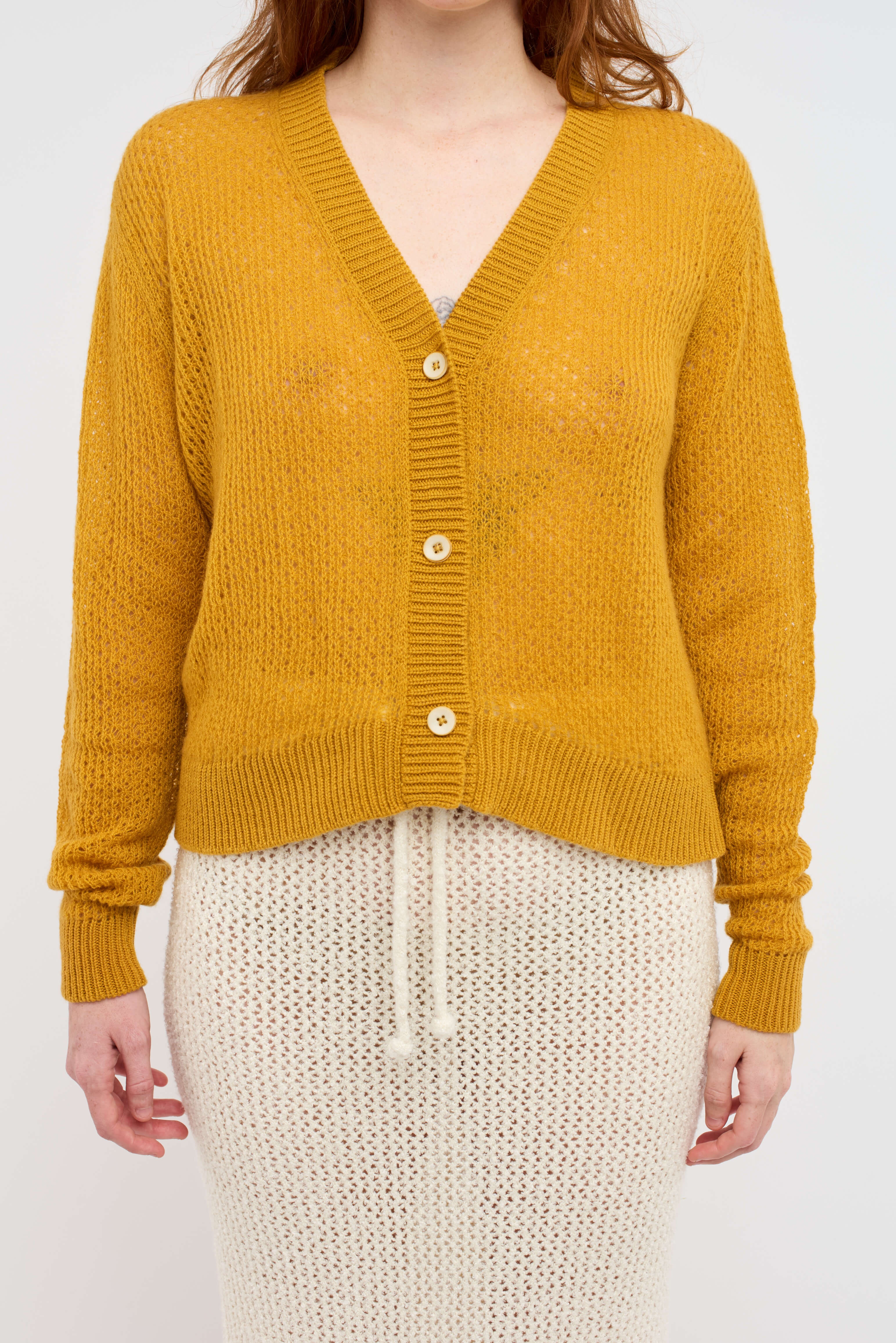 HINGED WOMEN'S BOXY CARDIGAN - 3