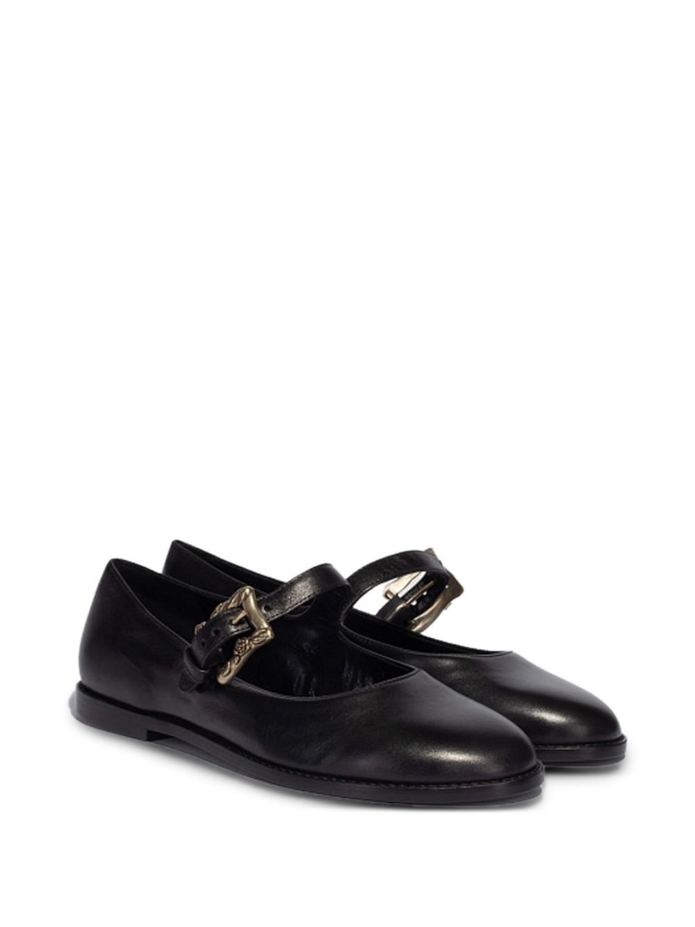 buckle-embellished ballet flats - 2