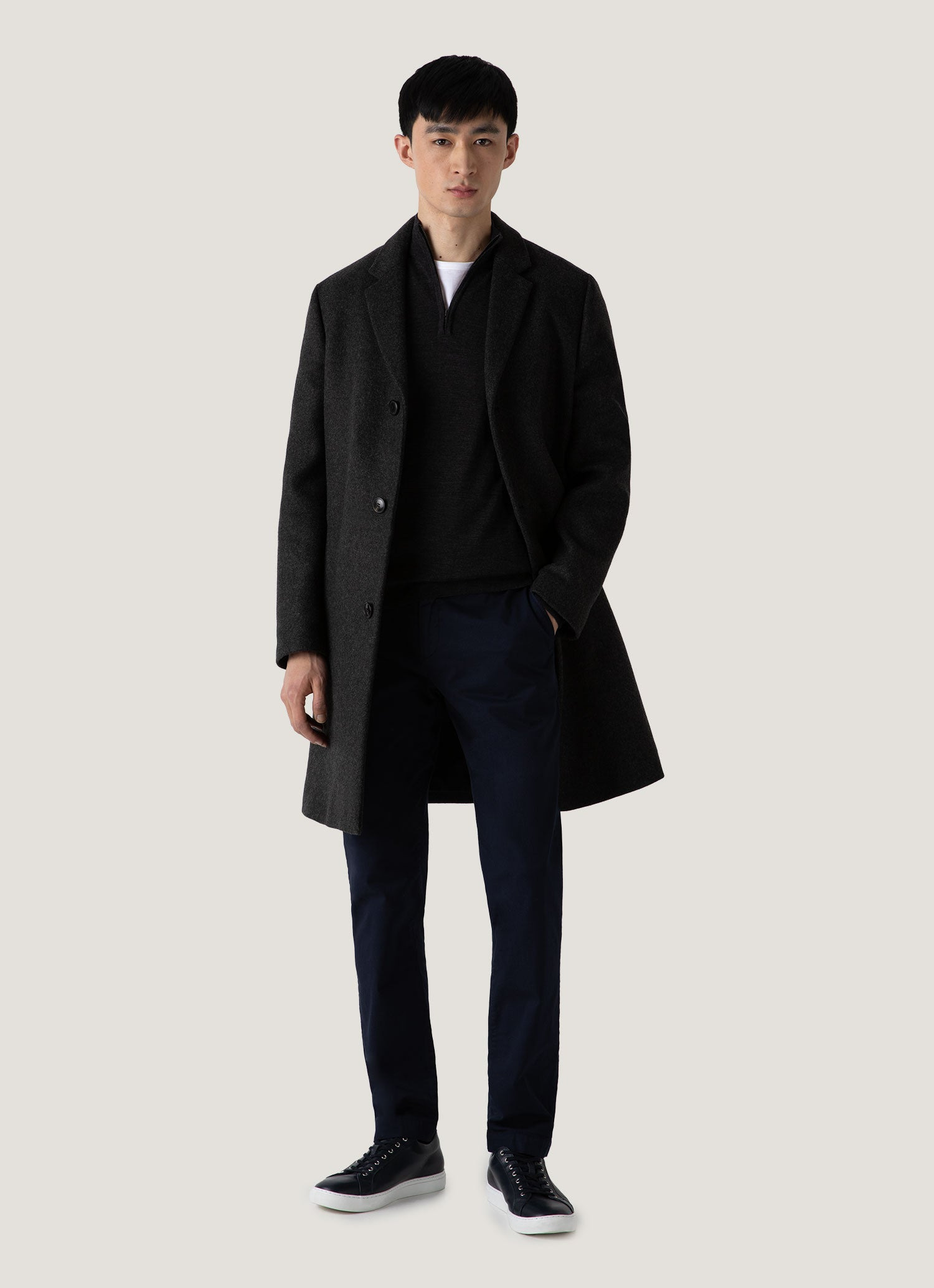 Fine Merino Wool Zip Neck - 3