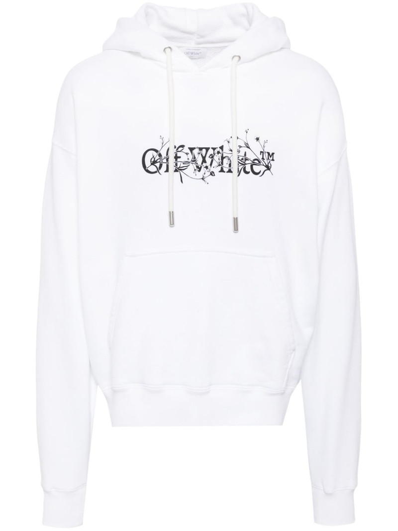 Bookish flower skate hoodie 1