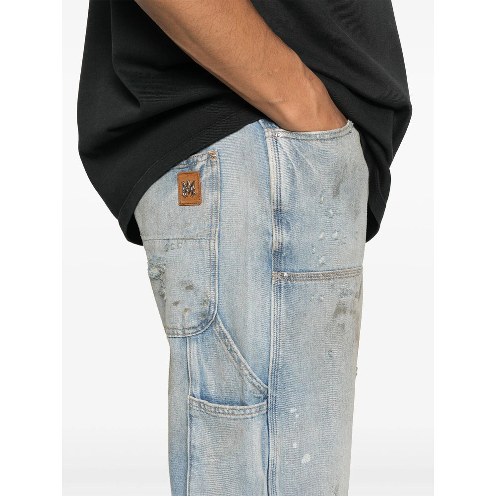 Amiri Blue Denim - Regular & Straight-Leg Jeans Men - 3